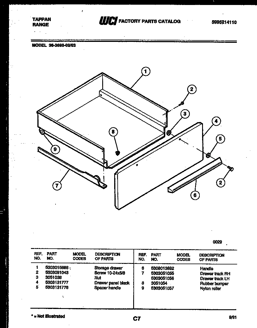 05 - DRAWER PARTS
