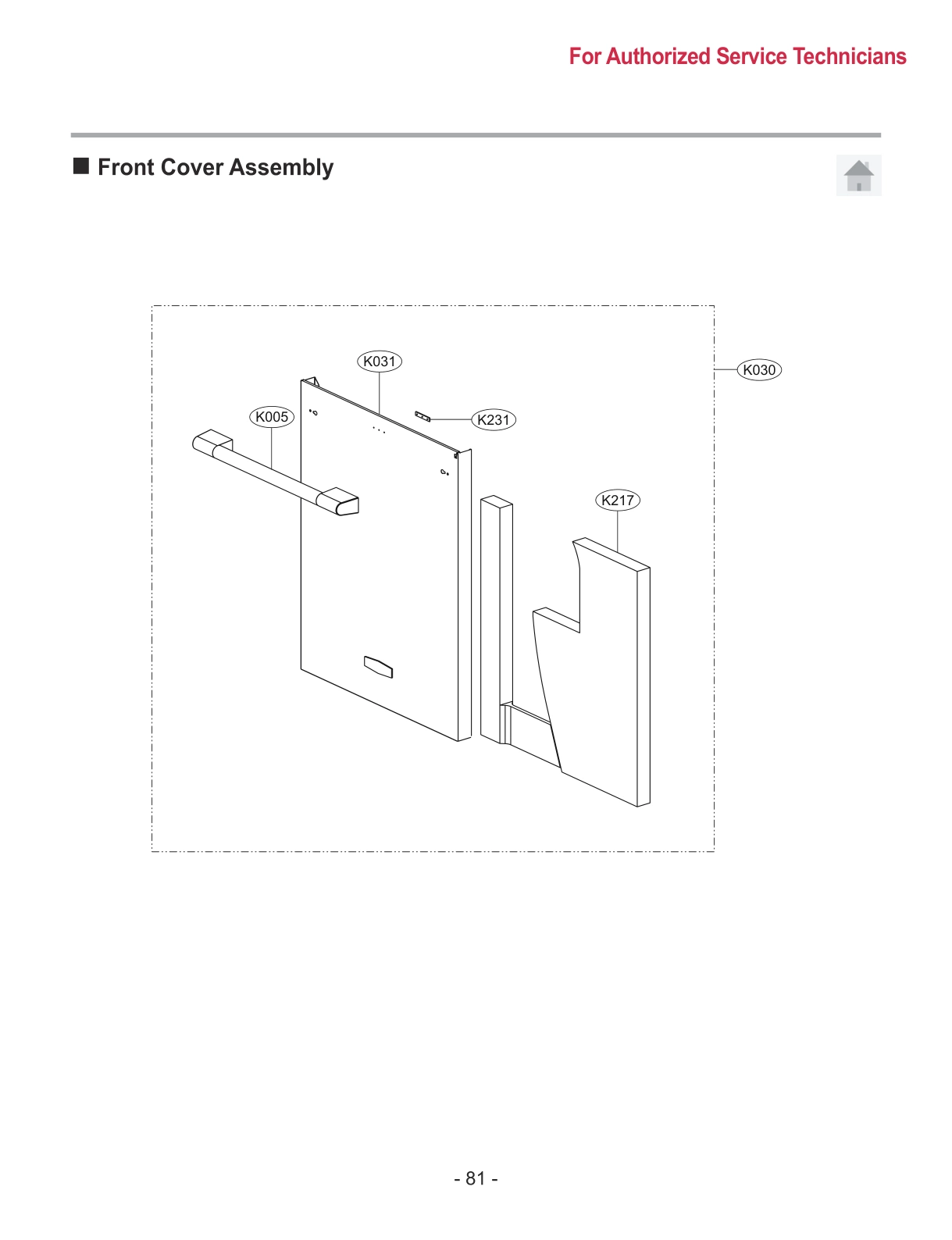 FRONT COVER ASSEMBLY