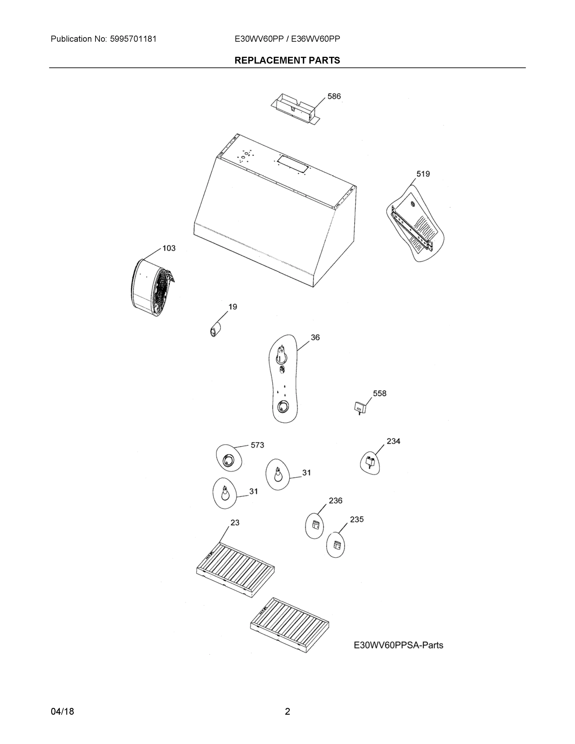 02 - REPLACEMENT PARTS