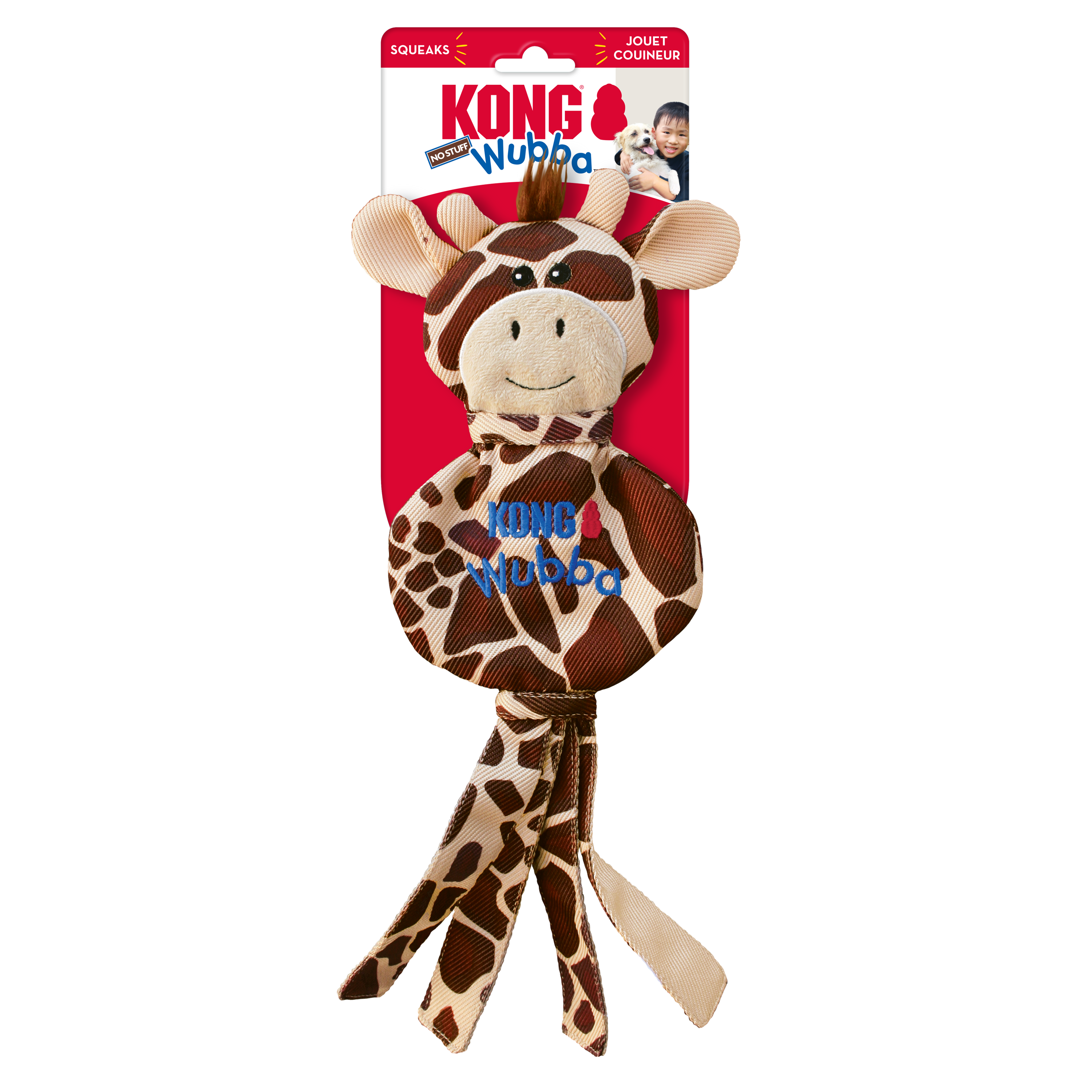 Wubba No Stuff Giraffe onpack product image