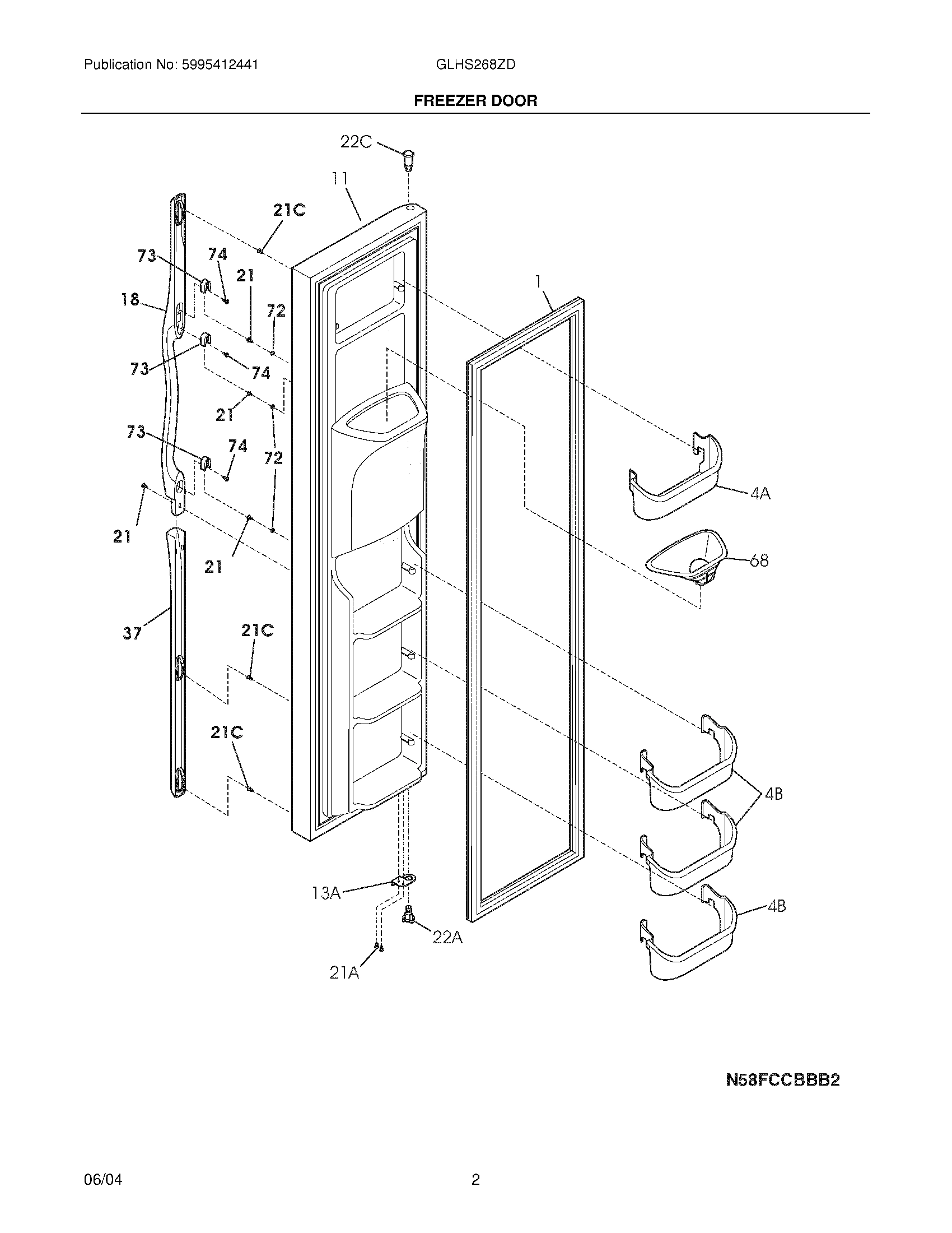 03 - FREEZER DOOR
