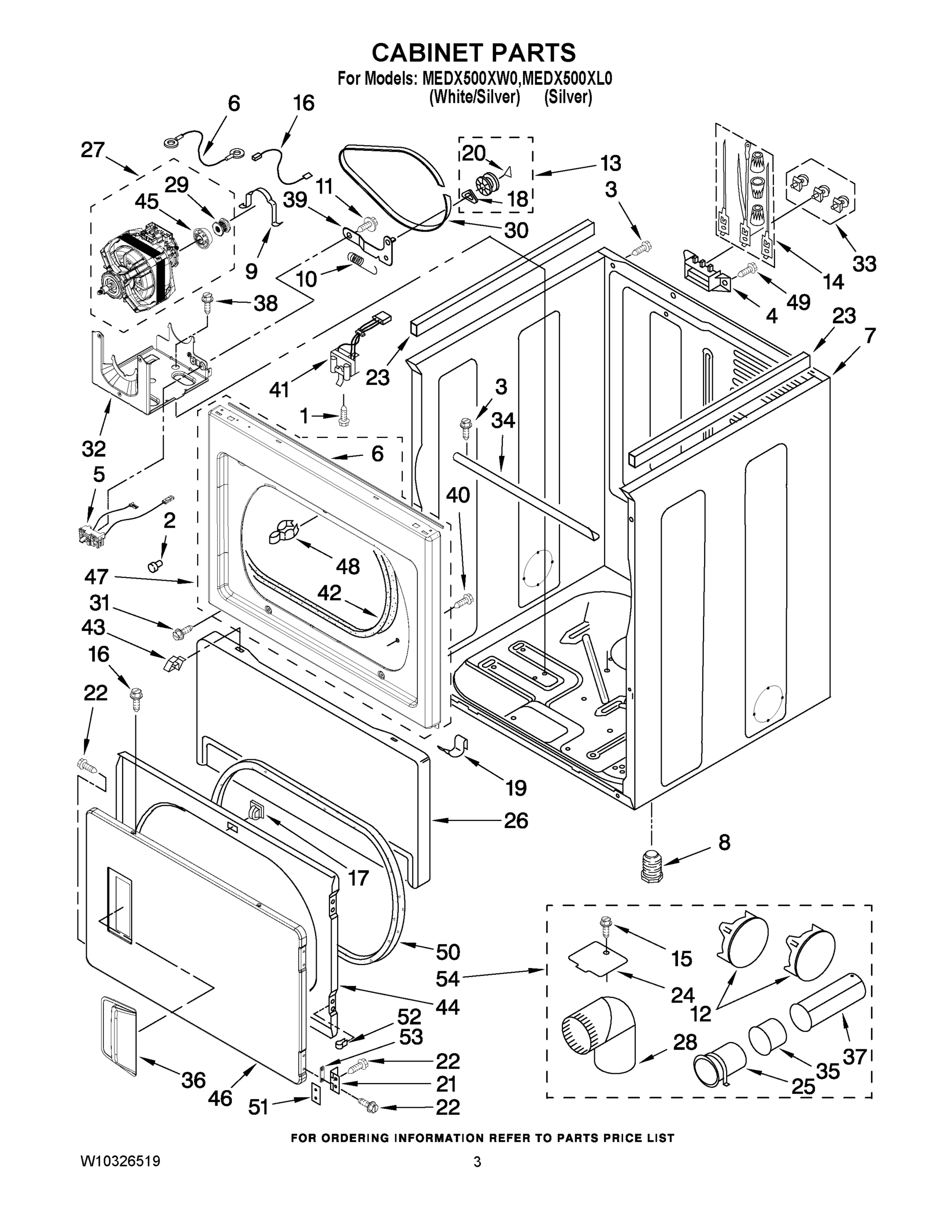 02 - CABINET PARTS