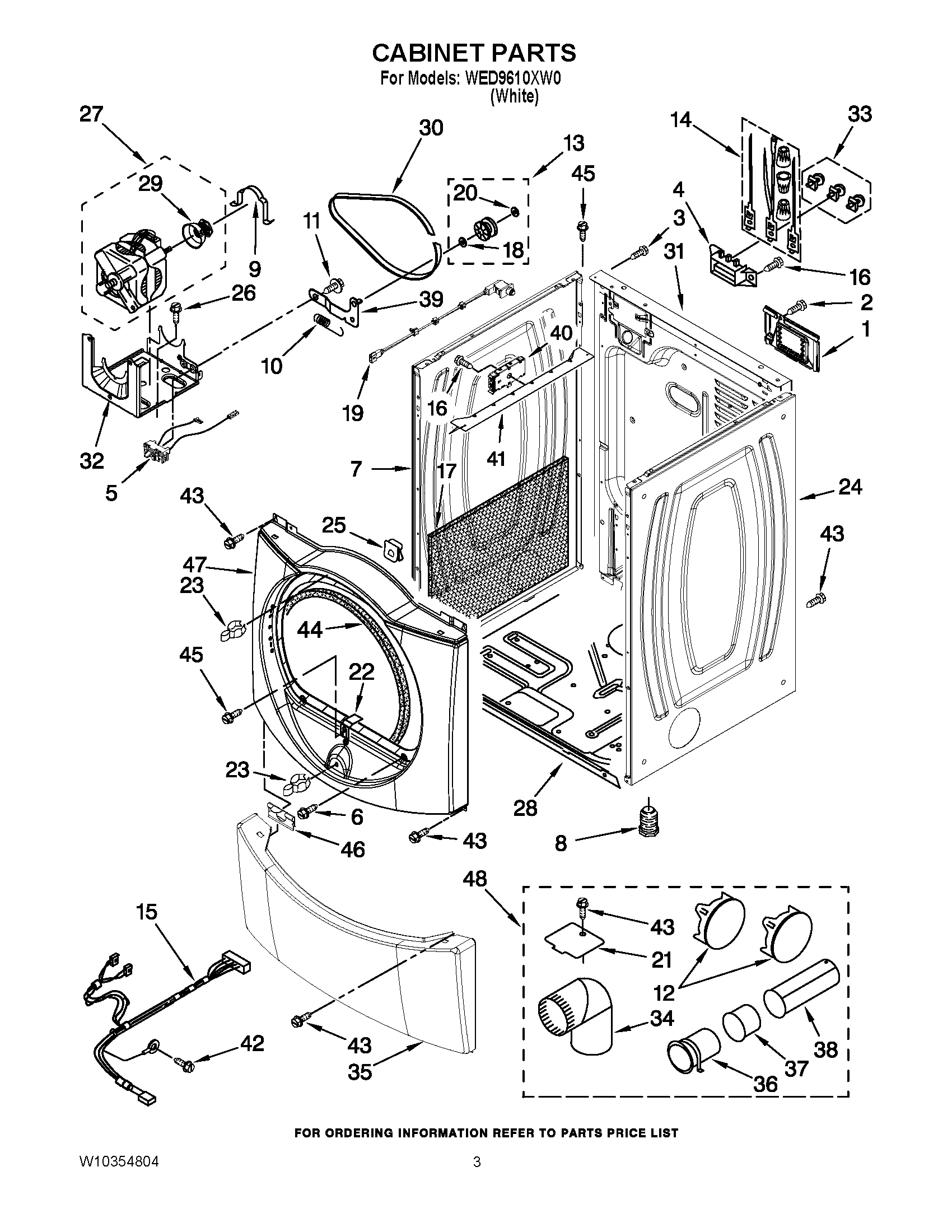02 - CABINET PARTS