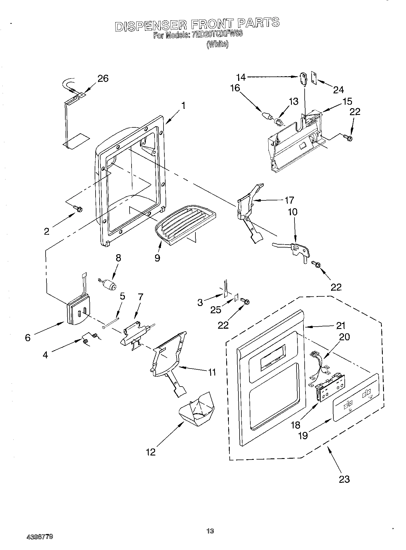 08 - DISPENSER FRONT