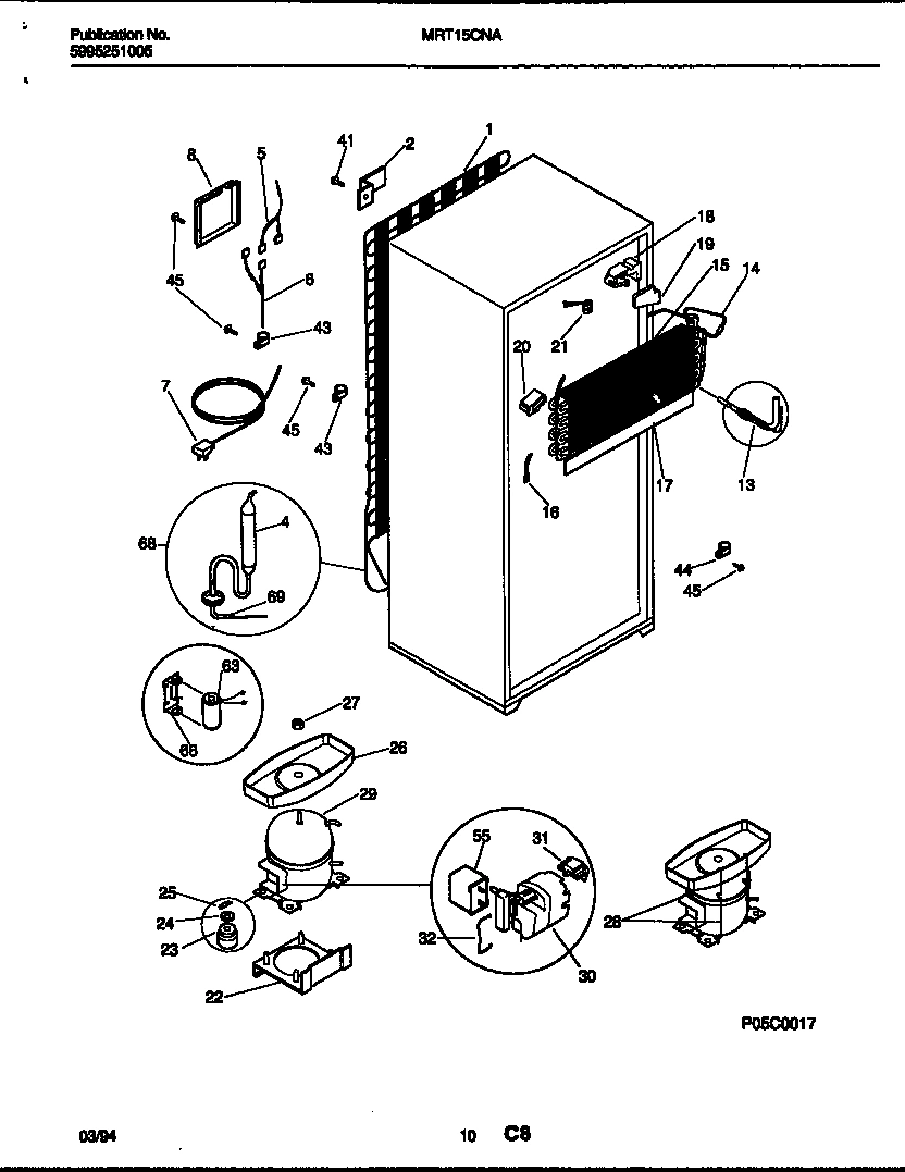 06 - SYSTEM AND AUTOMATIC DEFROST PARTS