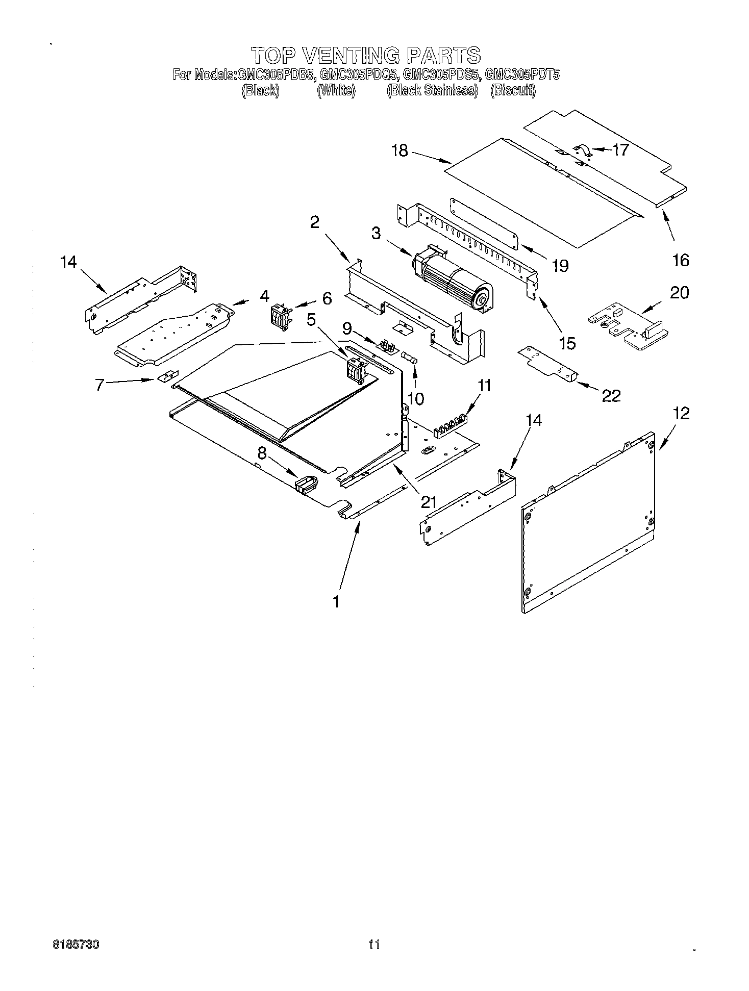 09 - TOP VENTING, OPTIONAL
