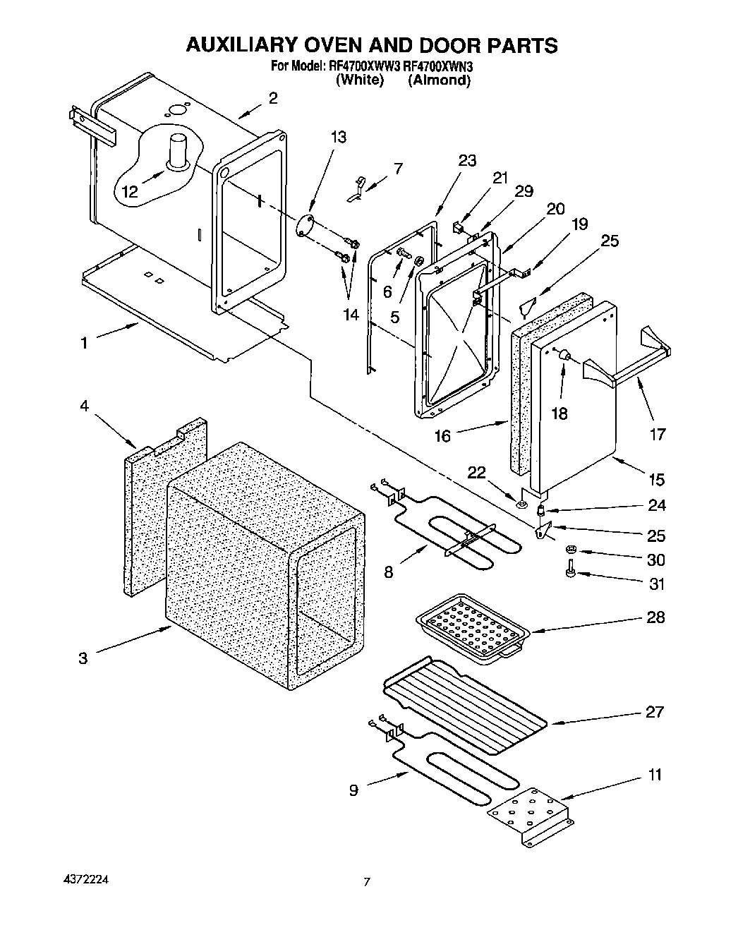 04 - AUXILIARY OVEN AND DOOR