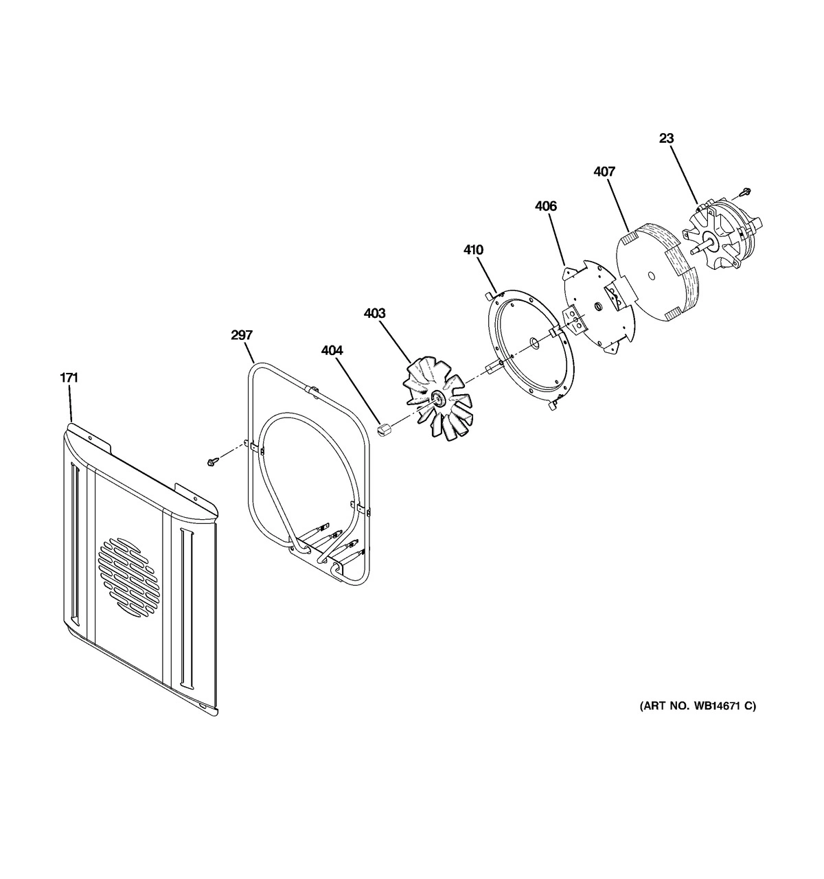 SMALL CONVECTION FAN