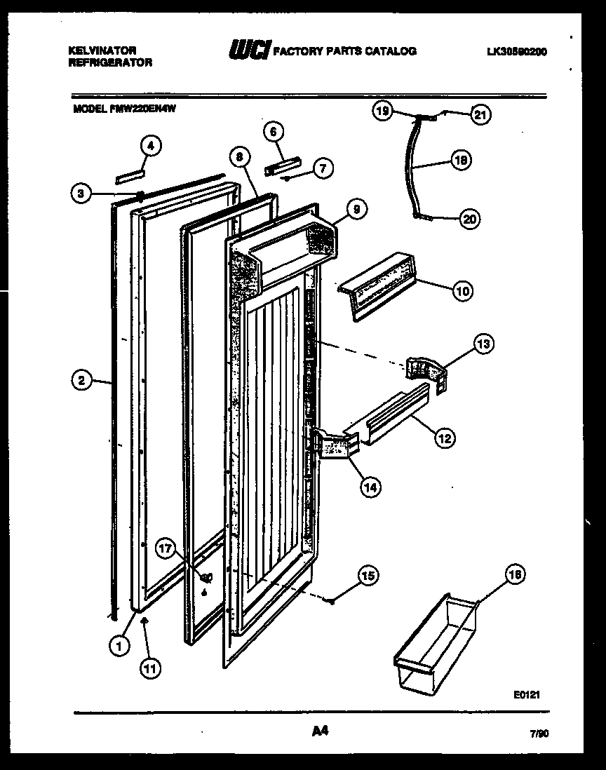 03 - REFRIGERATOR DOOR PARTS