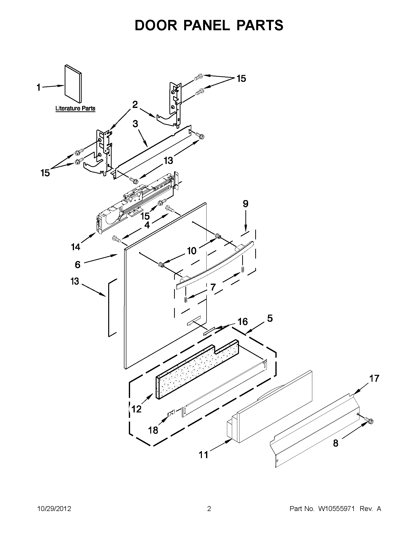 01 - DOOR PANEL PARTS