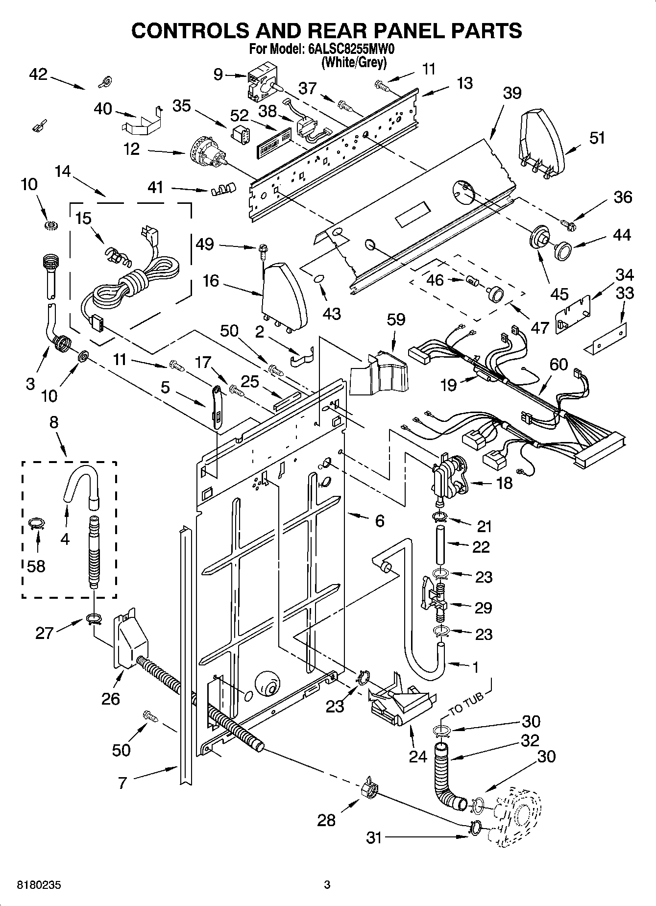 02 - CONTROLS AND REAR PANEL PARTS
