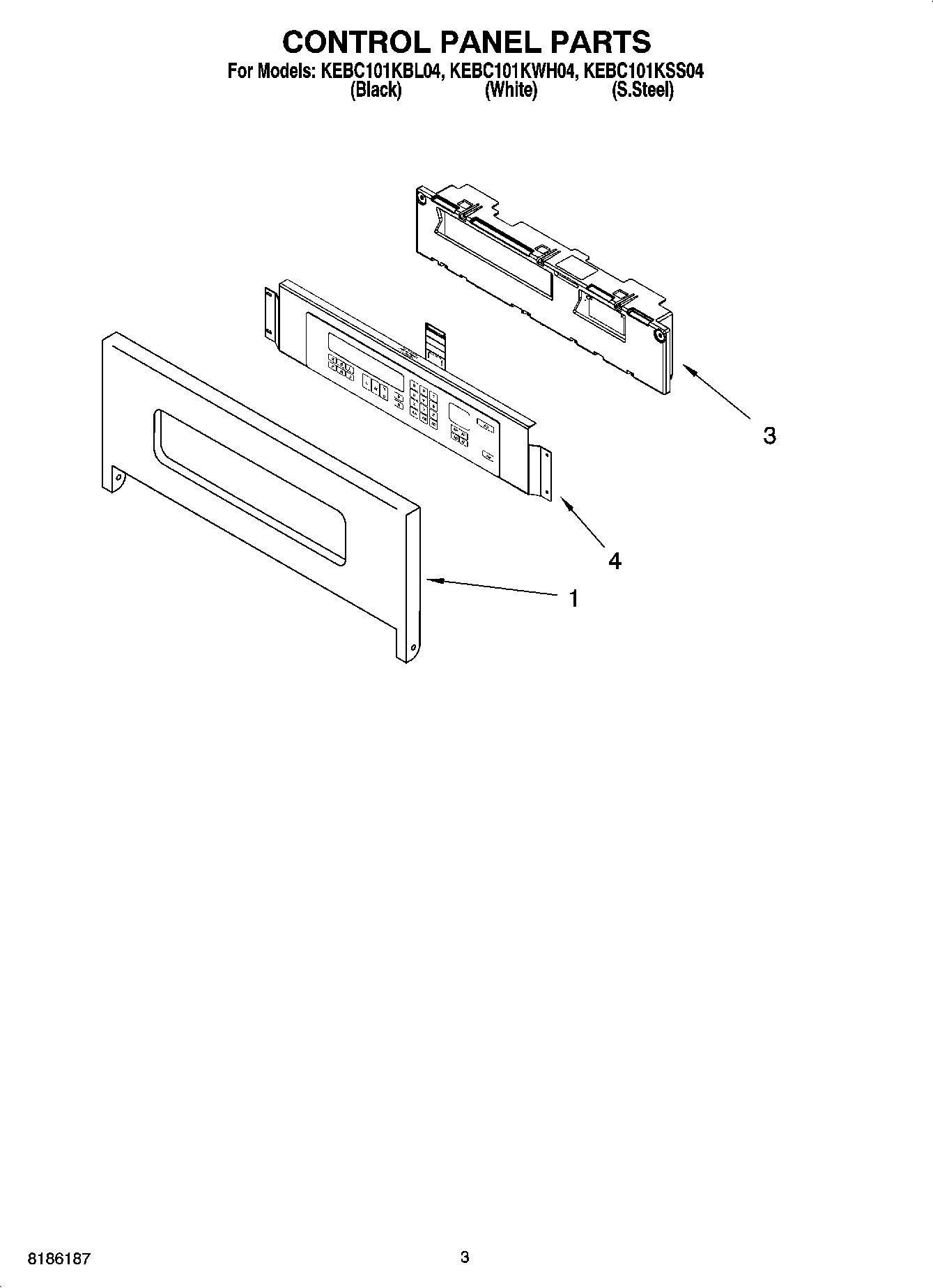 02 - CONTROL PANEL PARTS