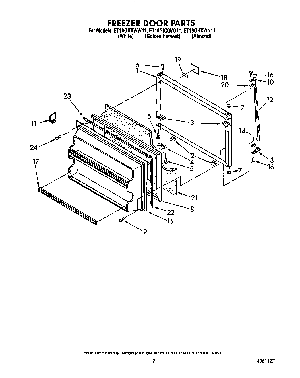 06 - FREEZER DOOR
