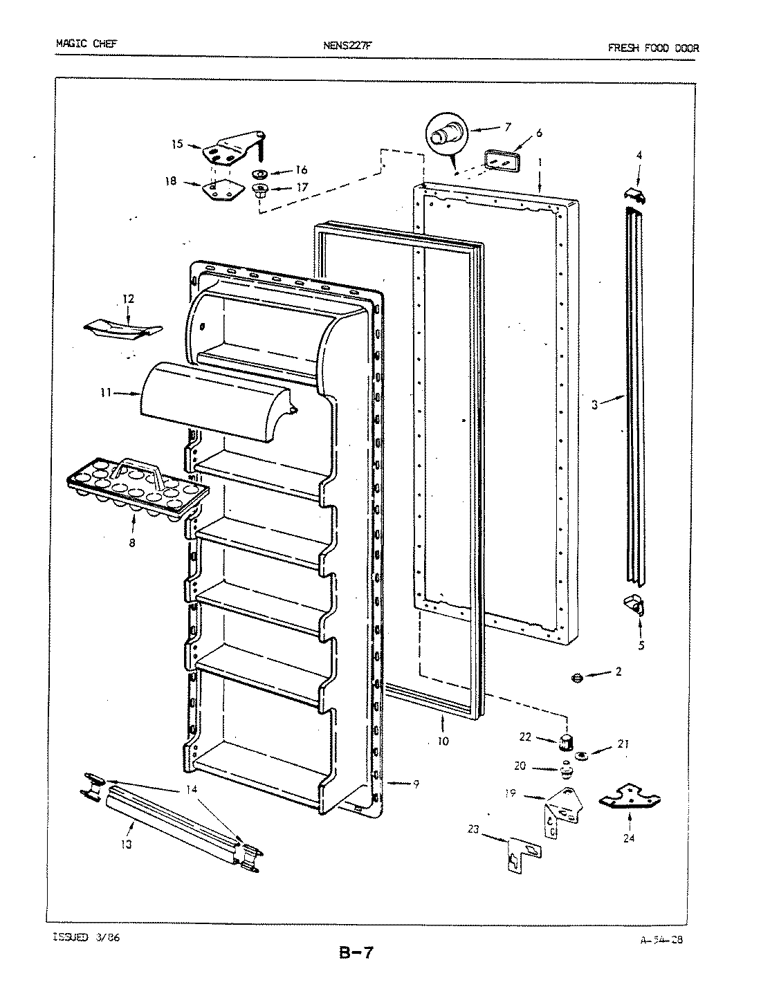 04 - FRESH FOOD DOOR