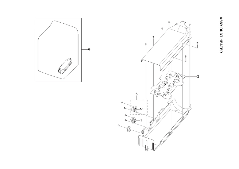 Heater Duct Assembly
