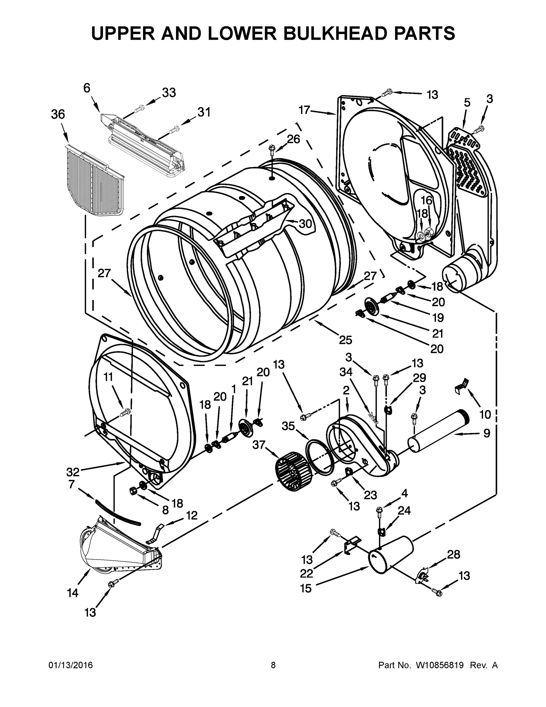 05 - UPPER AND LOWER BULKHEAD PARTS