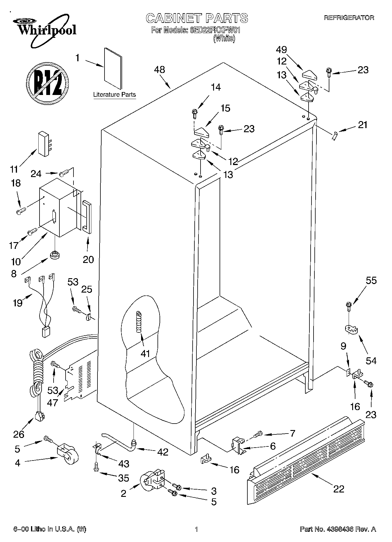 01 - CABINET, LITERATURE
