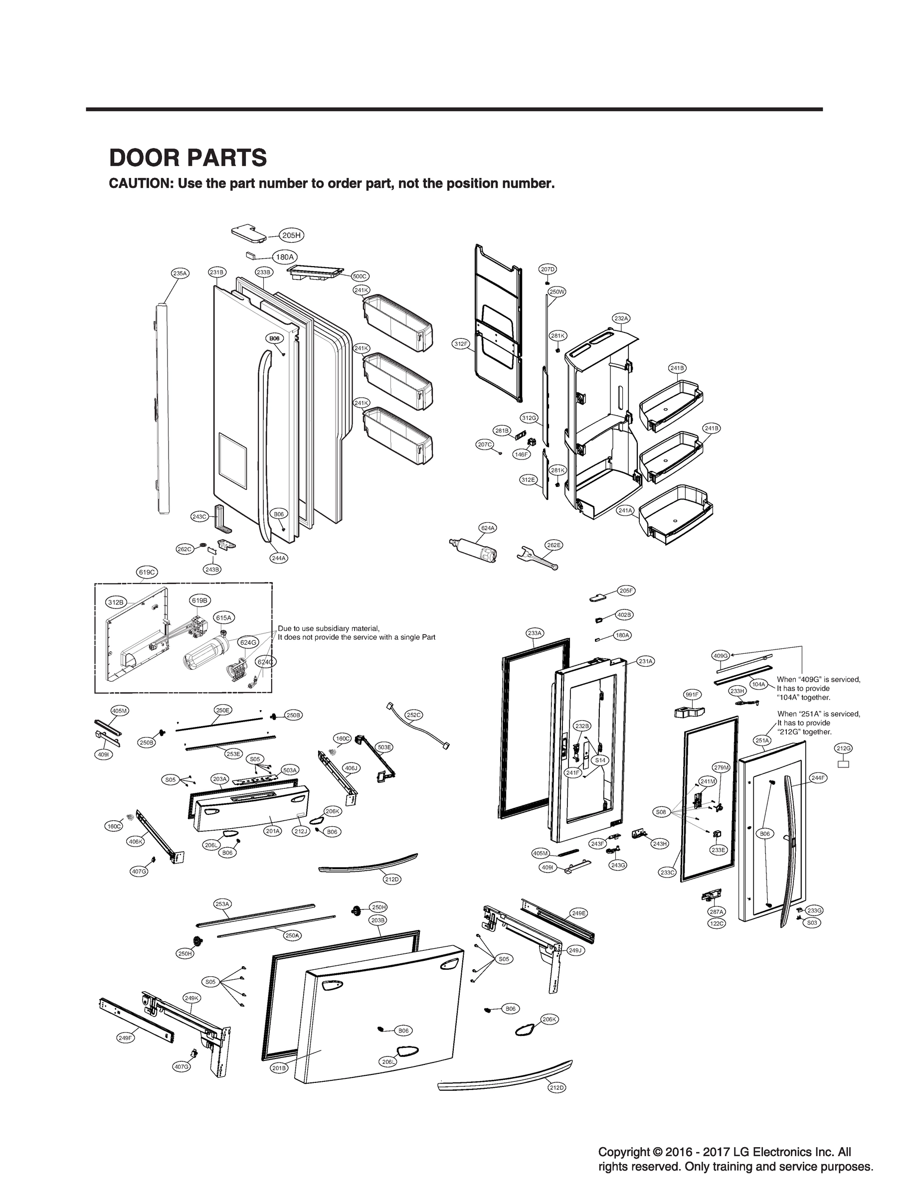 DOOR PARTS