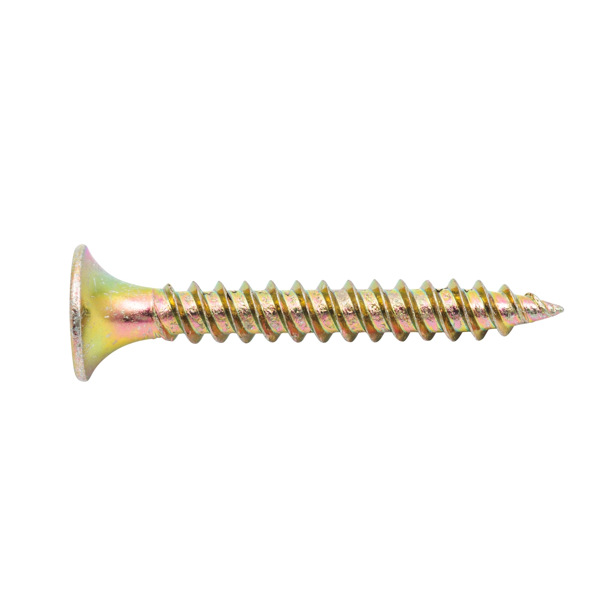 ZENITH® 7G x 30mm Gold Passivated, Phillips Drive, Plasterboard Screws – Internal Use – 35 Pack