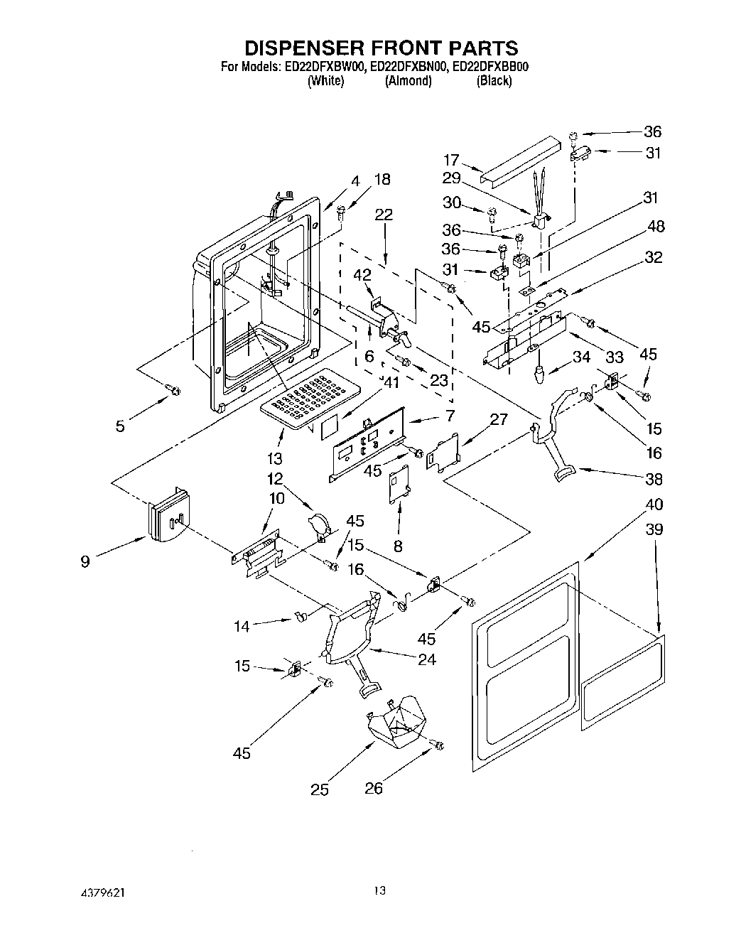 09 - DISPENSER FRONT