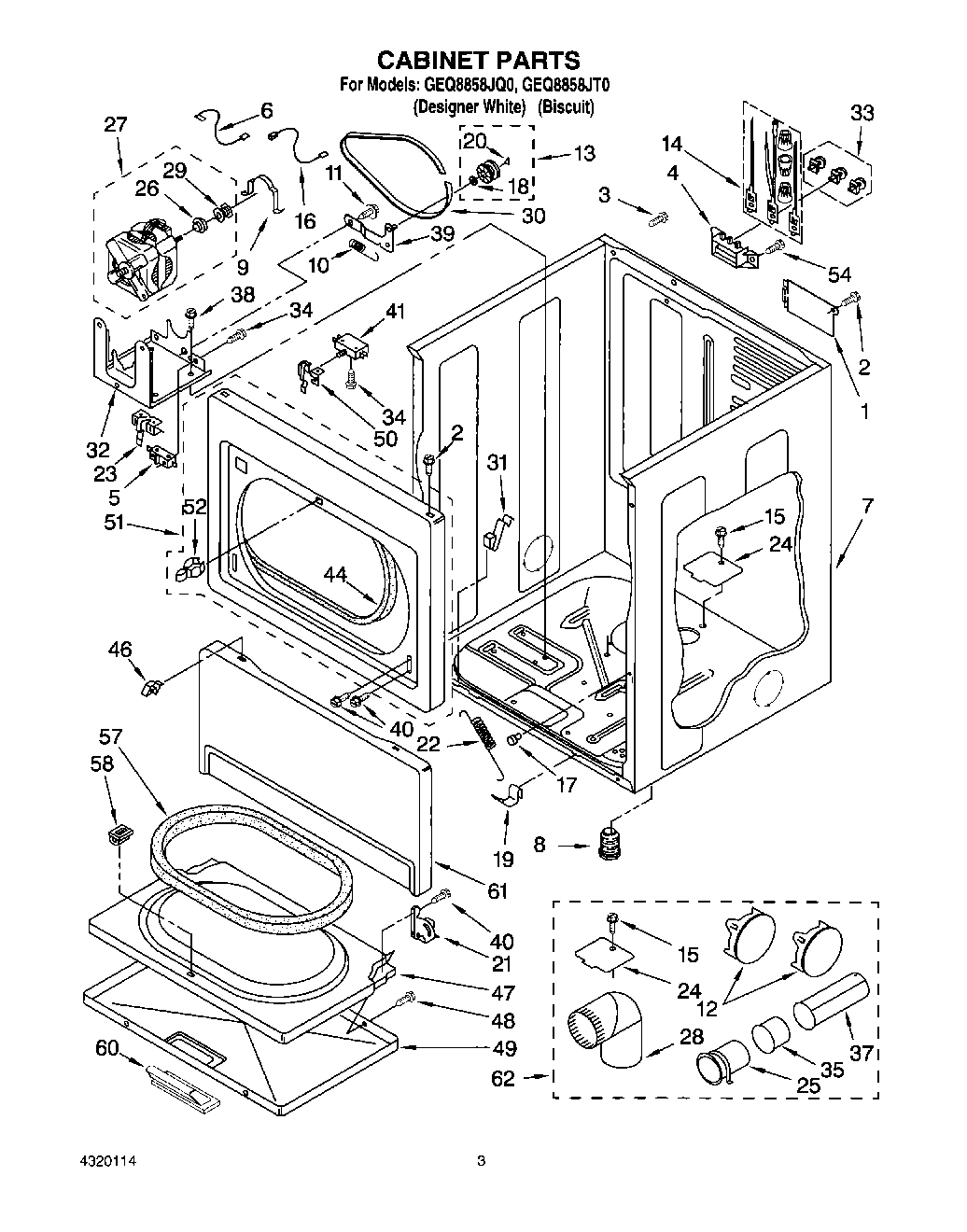 02 - CABINET PARTS
