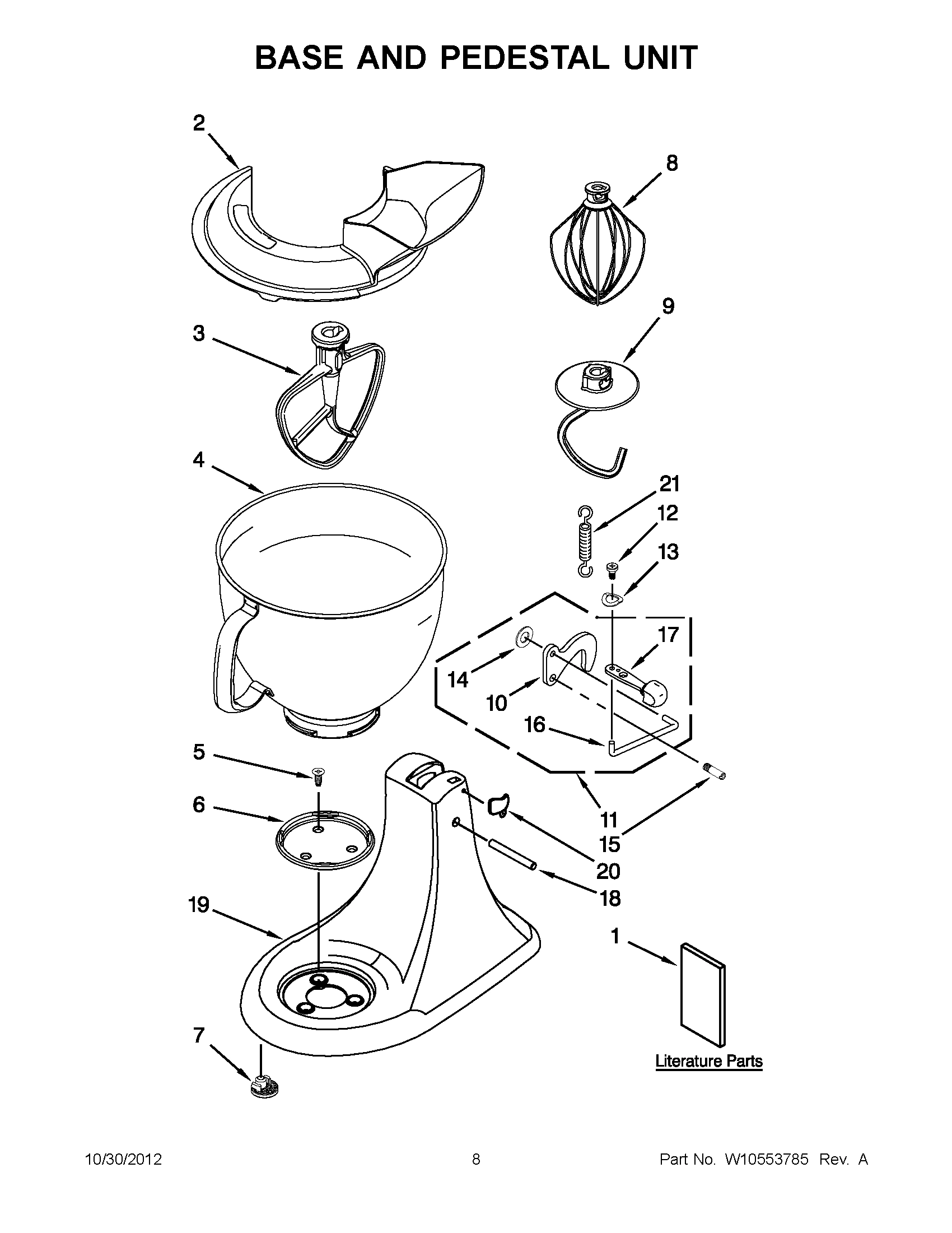 04 - BASE AND PEDESTAL UNIT