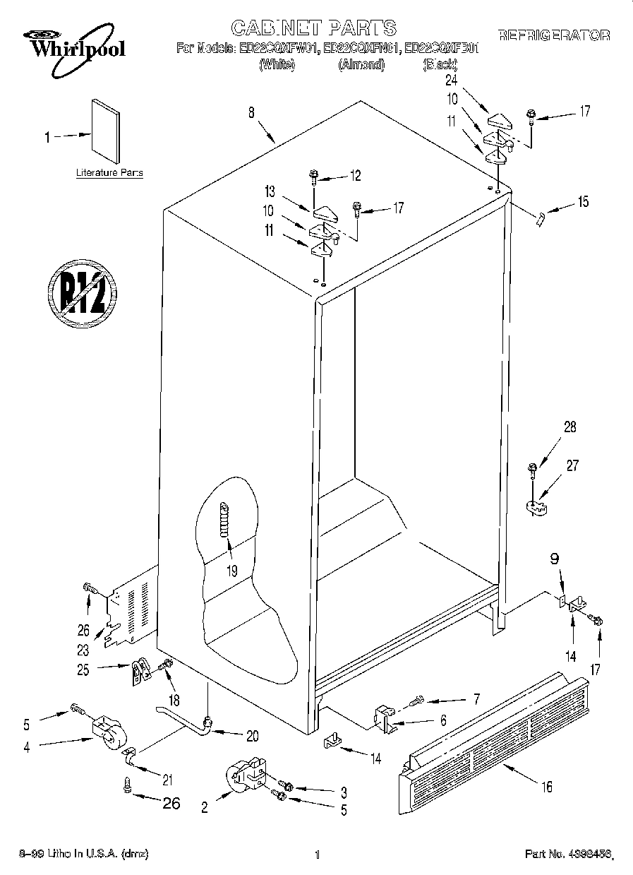 01 - CABINET, LITERATURE