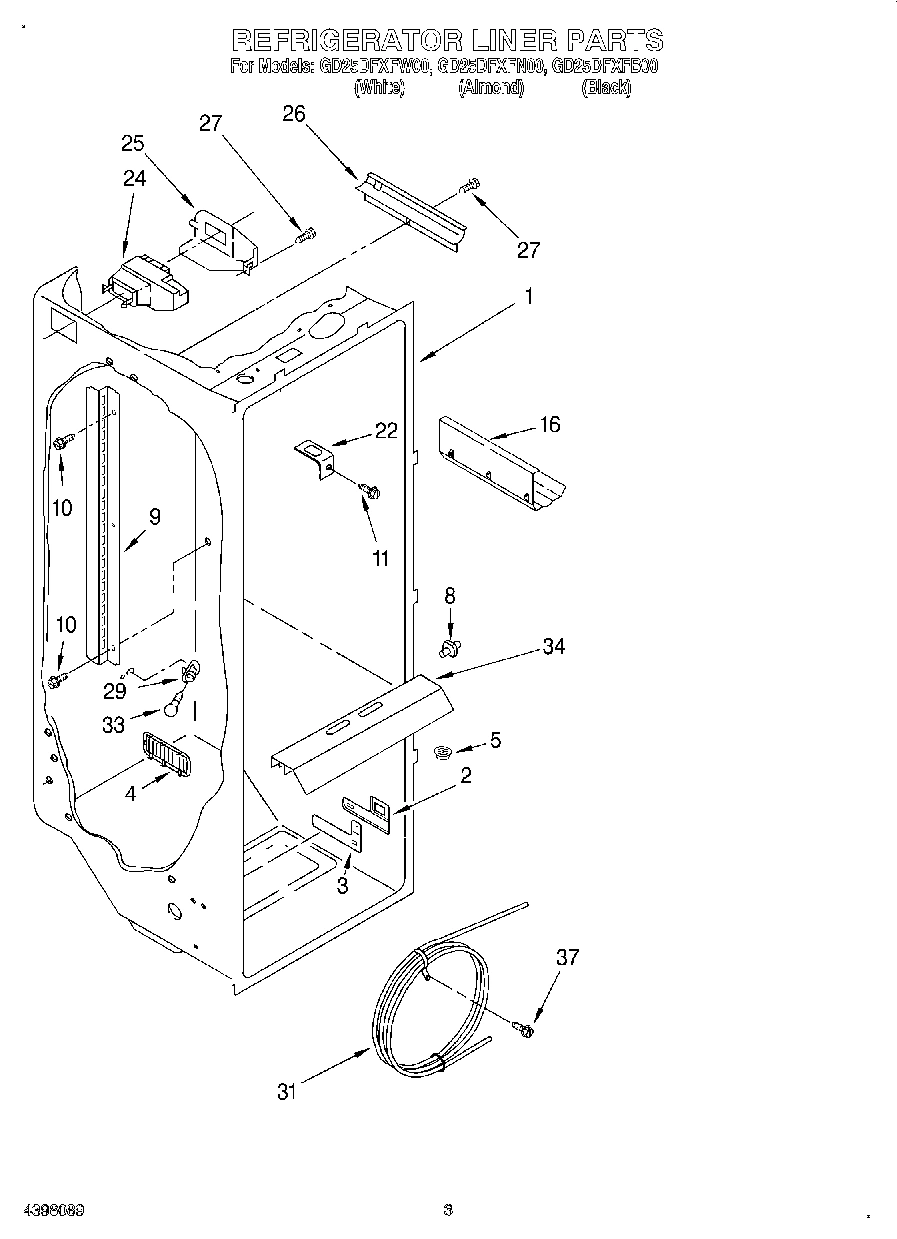 02 - REFRIGERATOR LINER