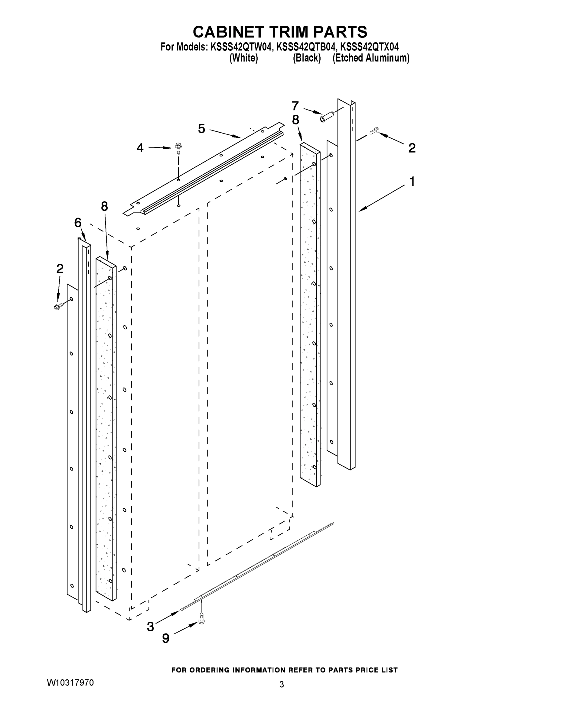 02 - CABINET TRIM PARTS