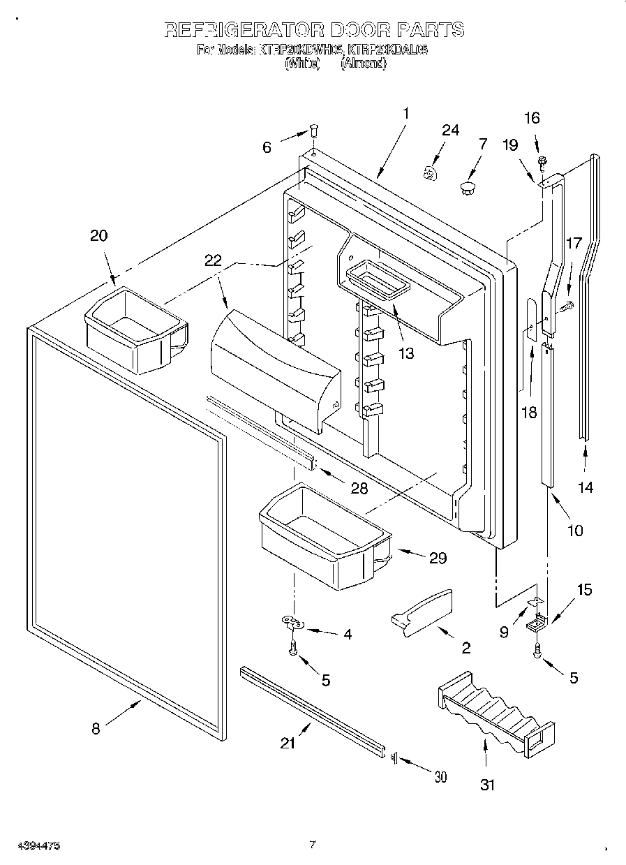 04 - REFRIGERATOR DOOR