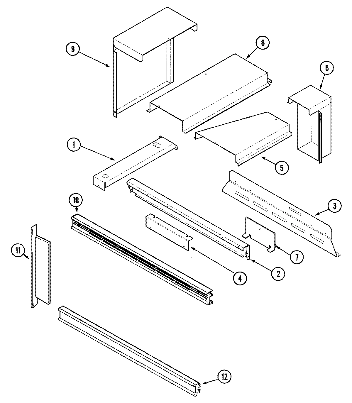 05 - MICROWAVE TRIM & ATTACHMENTS