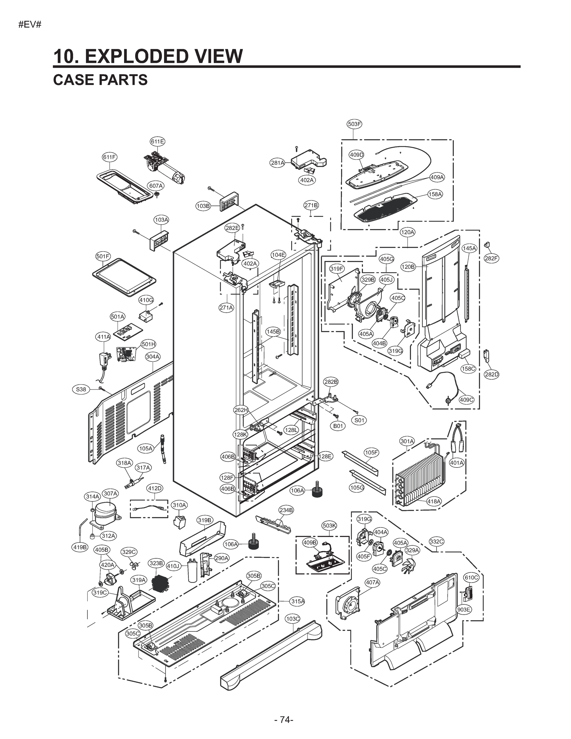CASE PARTS