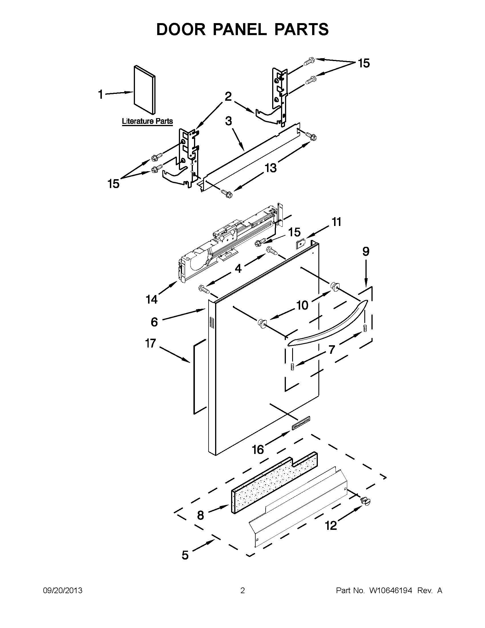02 - DOOR PANEL PARTS