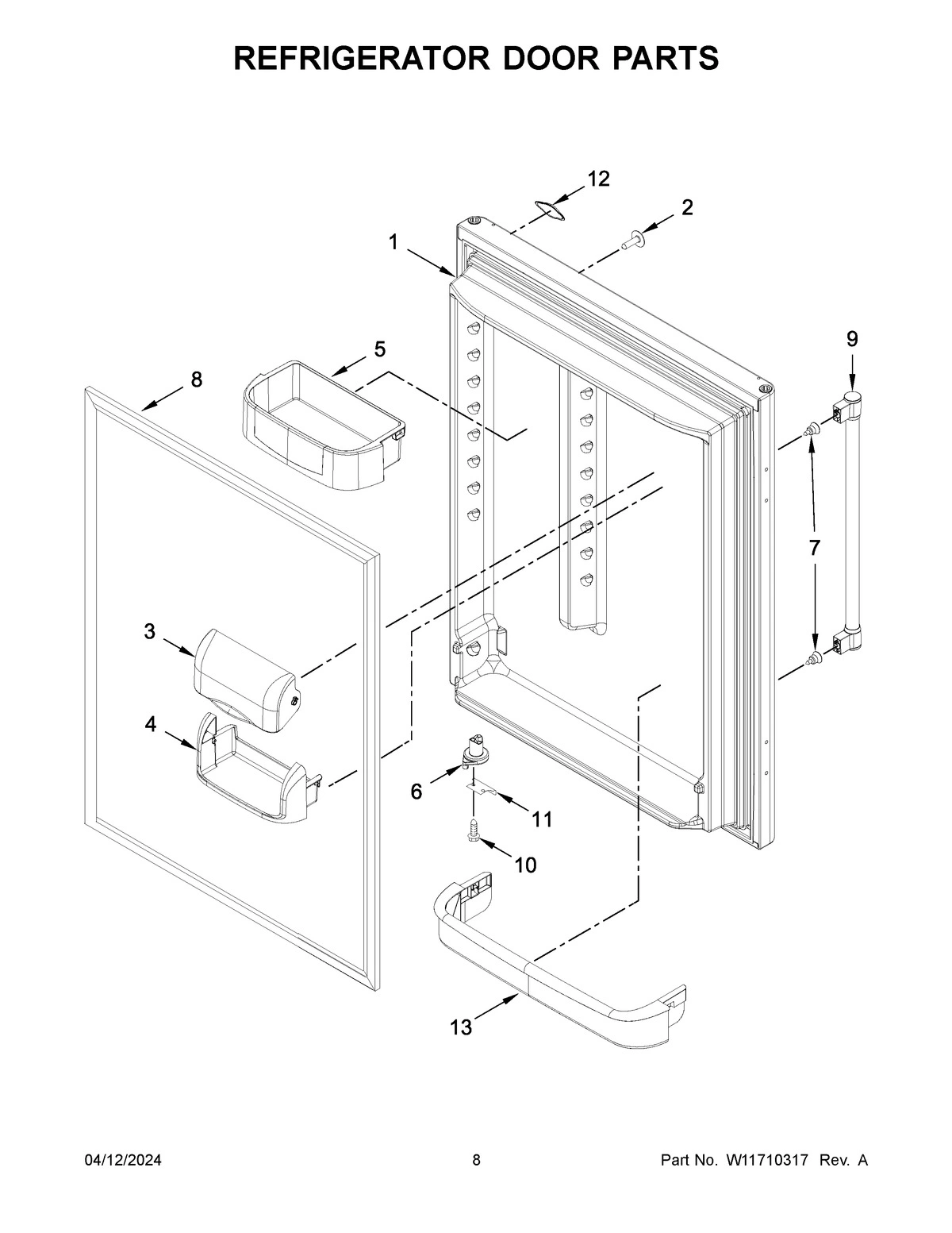 05 - REFRIGERATOR DOOR PARTS