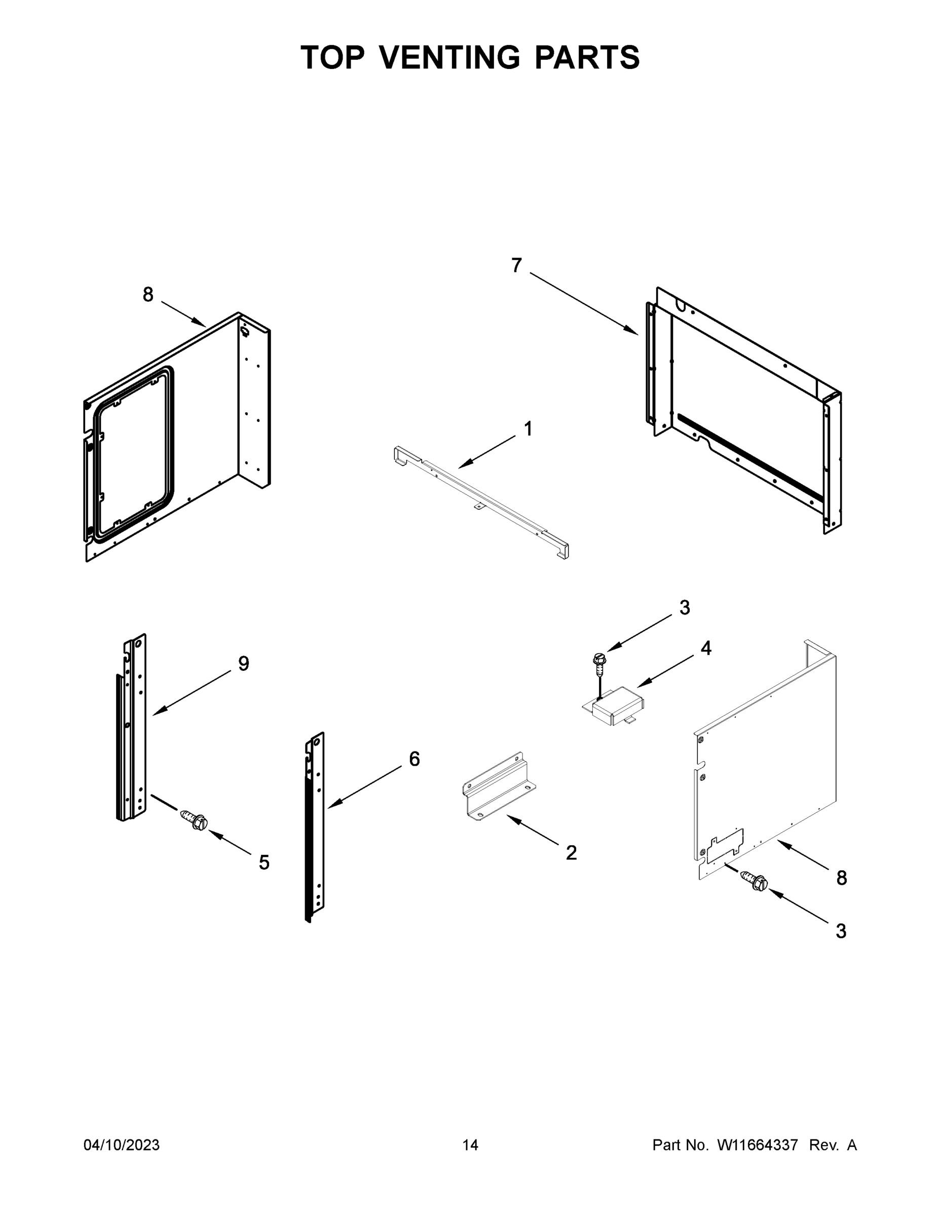 08 - TOP VENTING PARTS