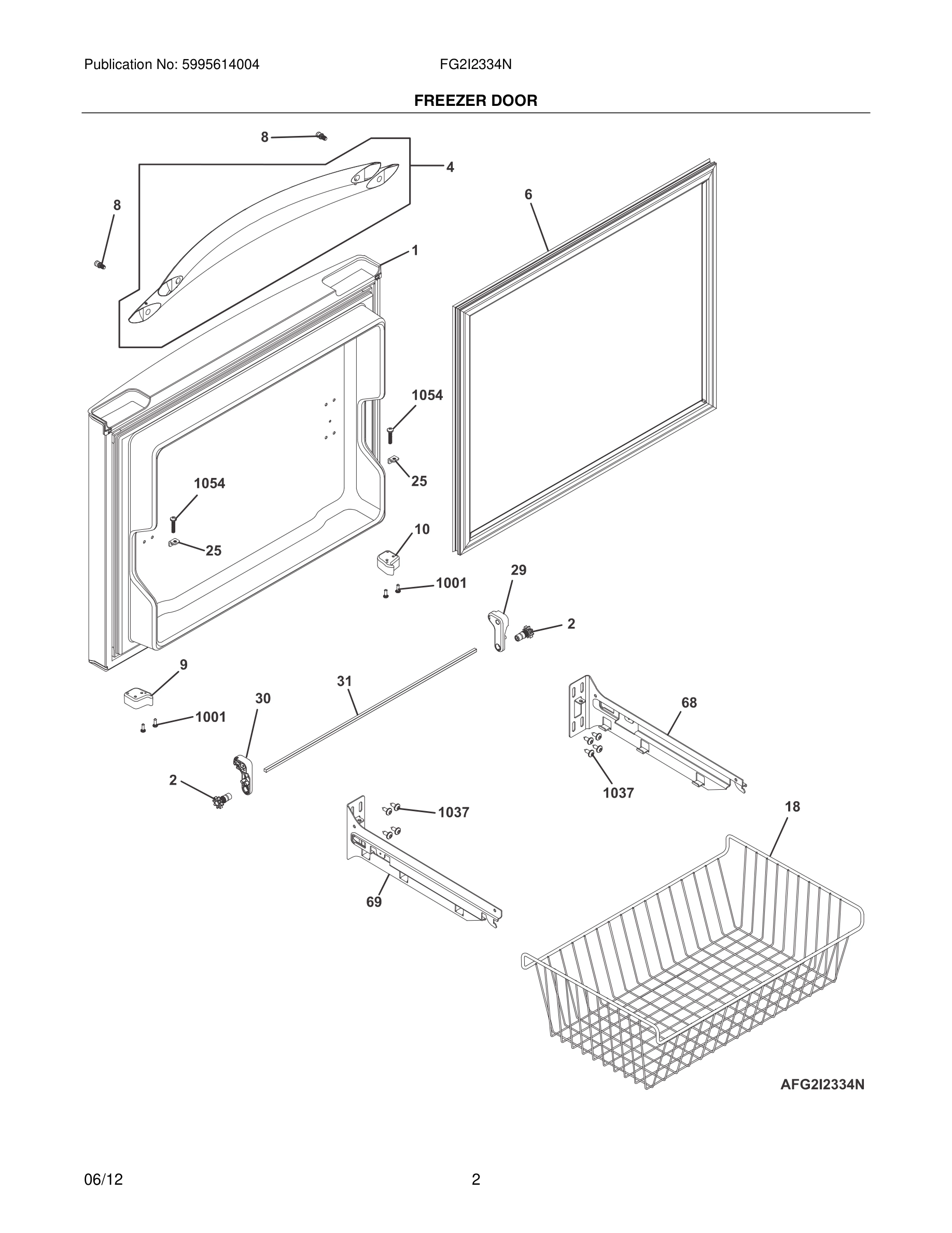 03 - FREEZER DOOR