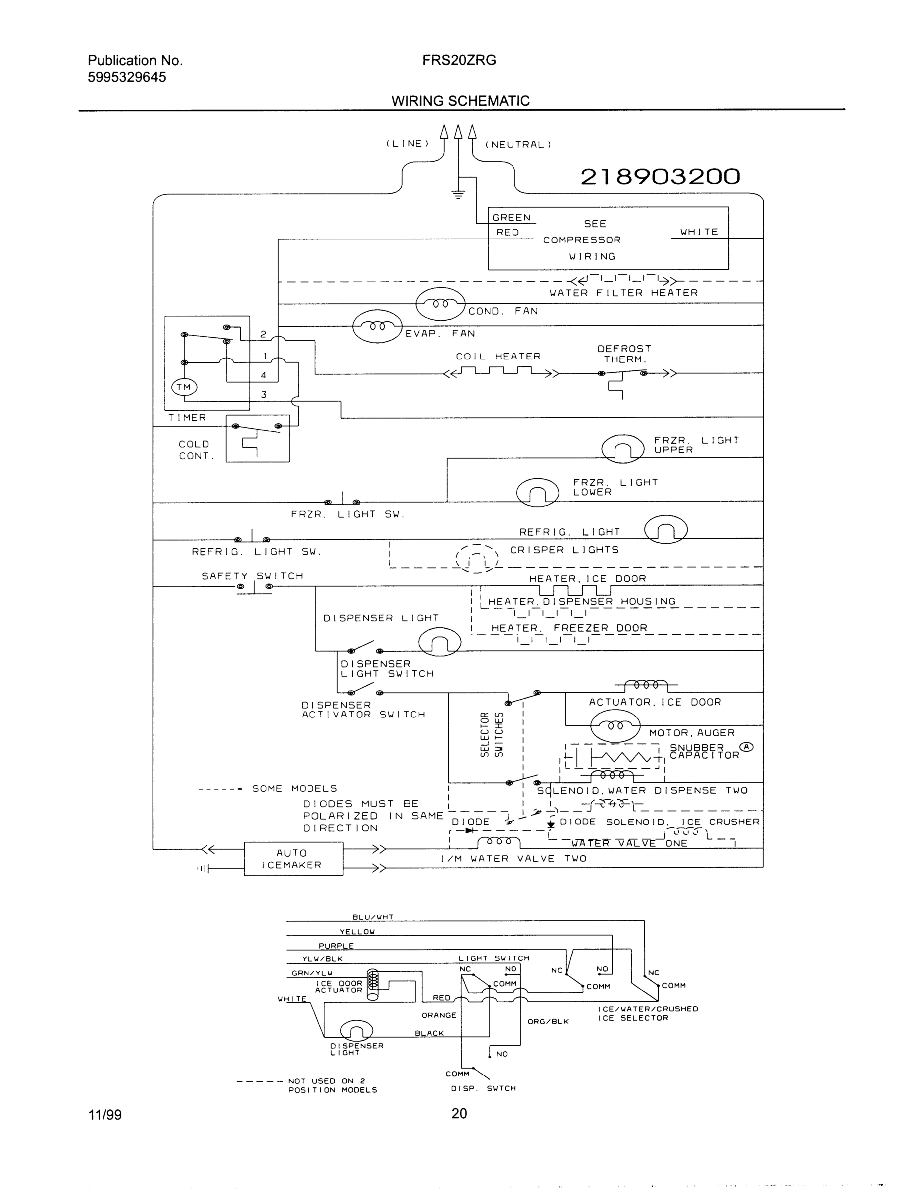 20 - WIRING SCHEMATIC