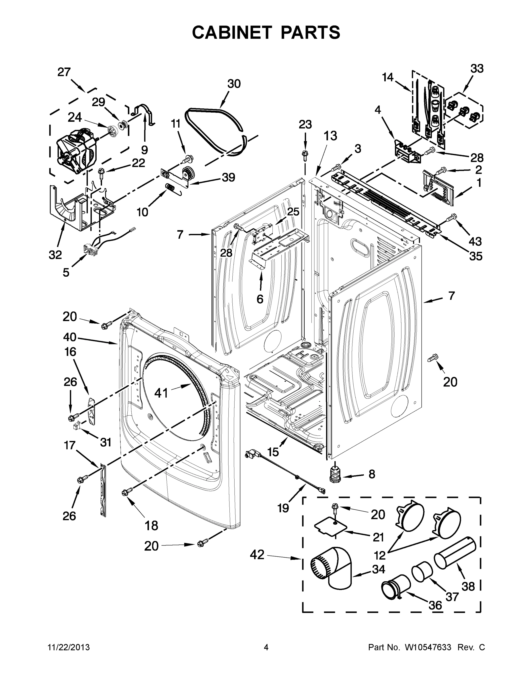 03 - CABINET PARTS
