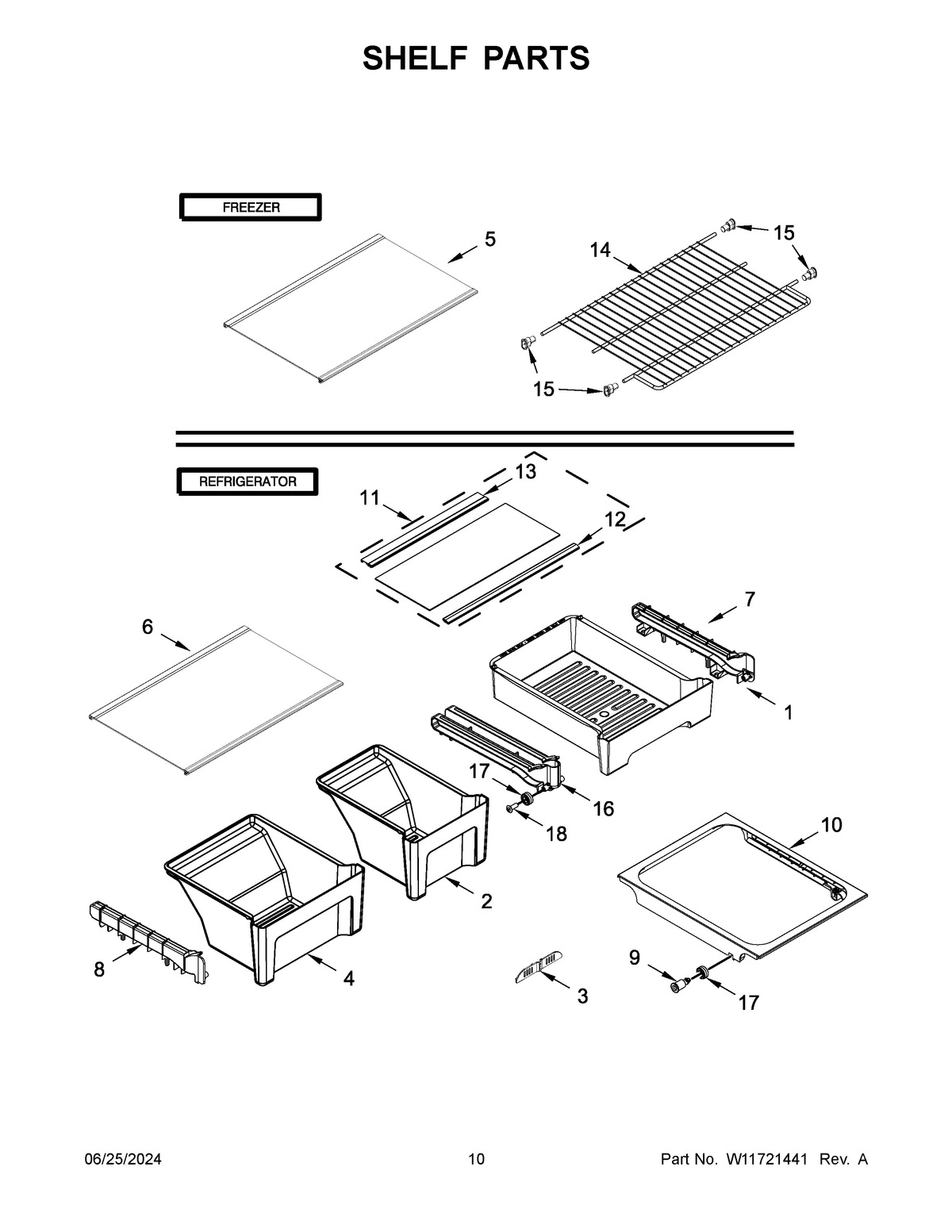 06 - SHELF PARTS