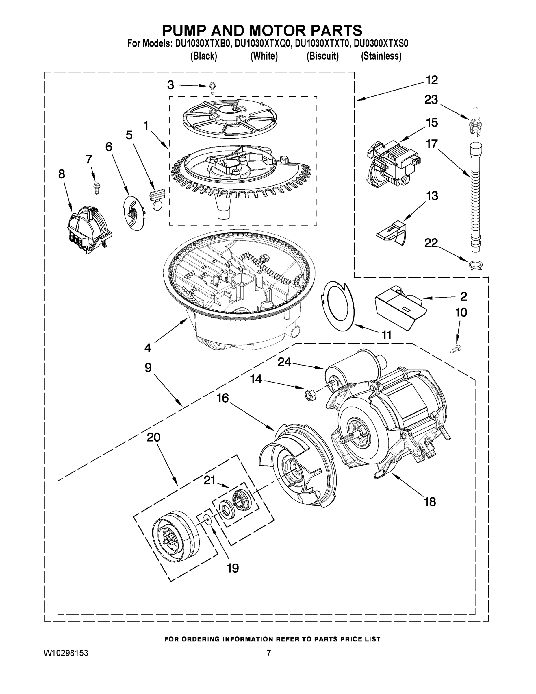 06 - PUMP AND MOTOR PARTS