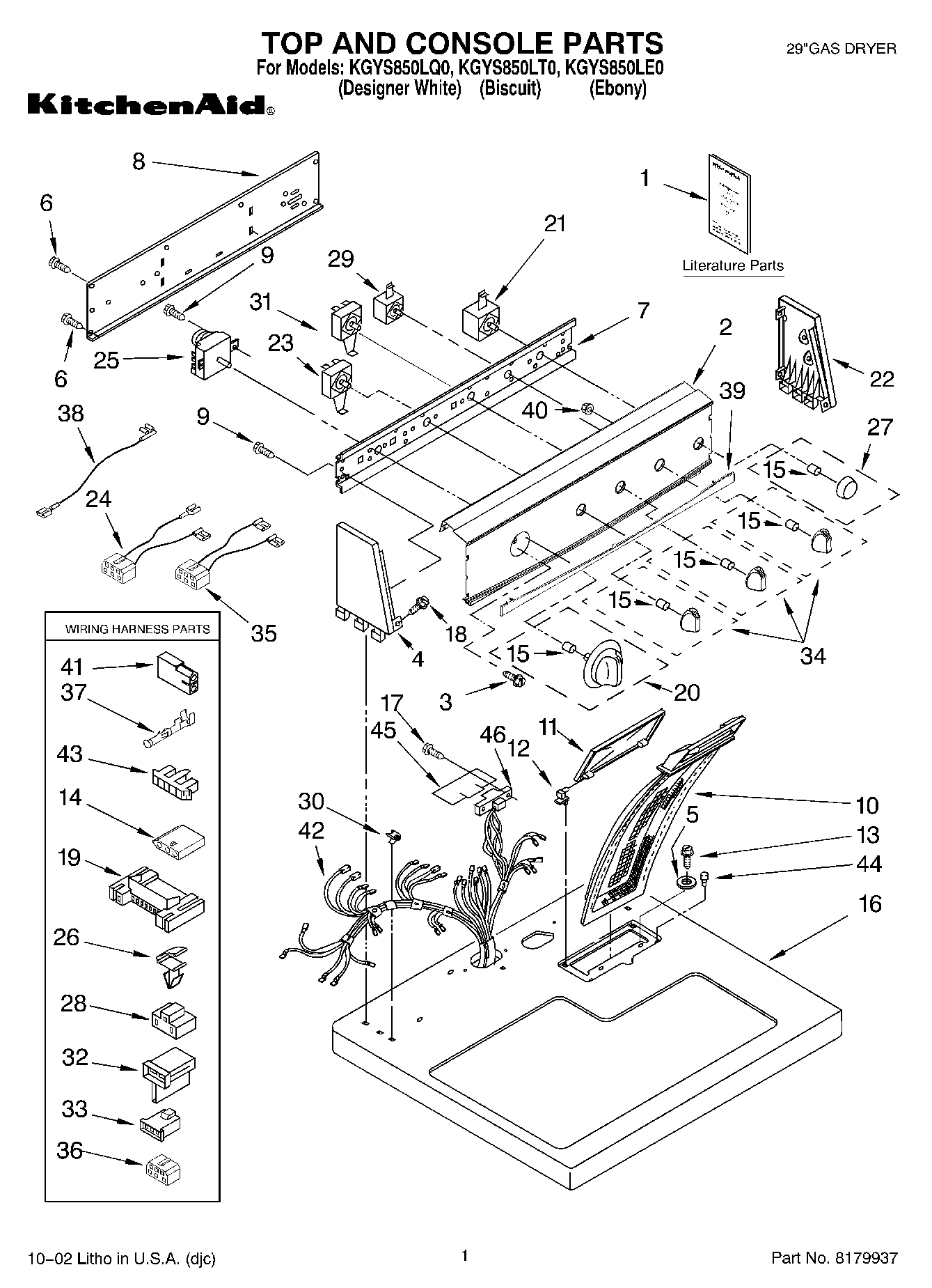 01 - TOP AND CONSOLE, LITERATURE