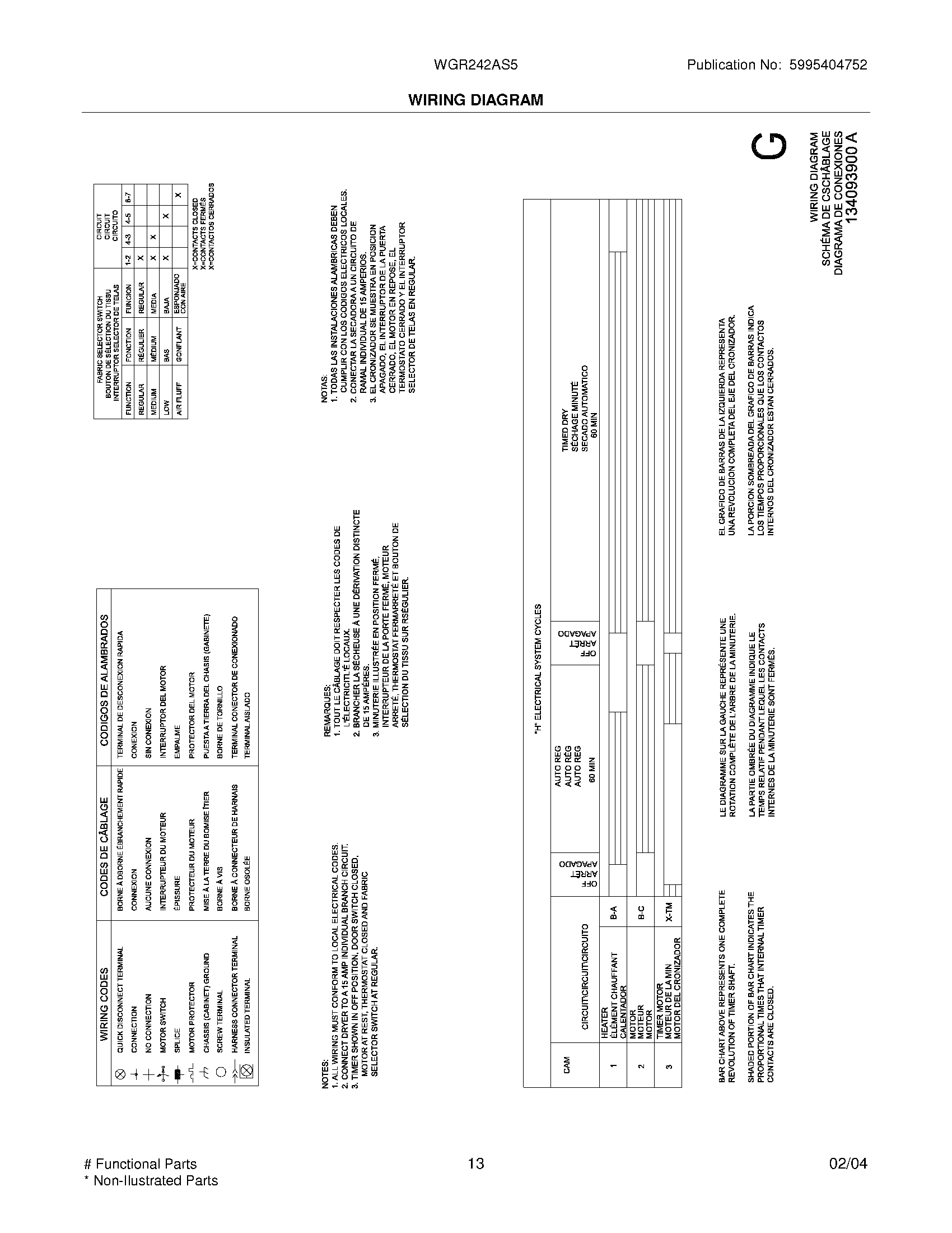 13 - WIRING DIAGRAM
