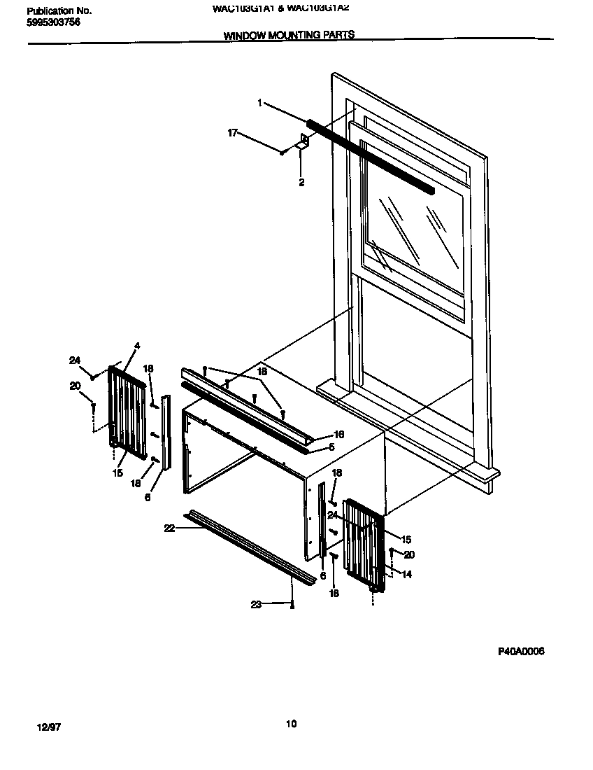 06 - WINDOW  MOUNTING  PARTS
