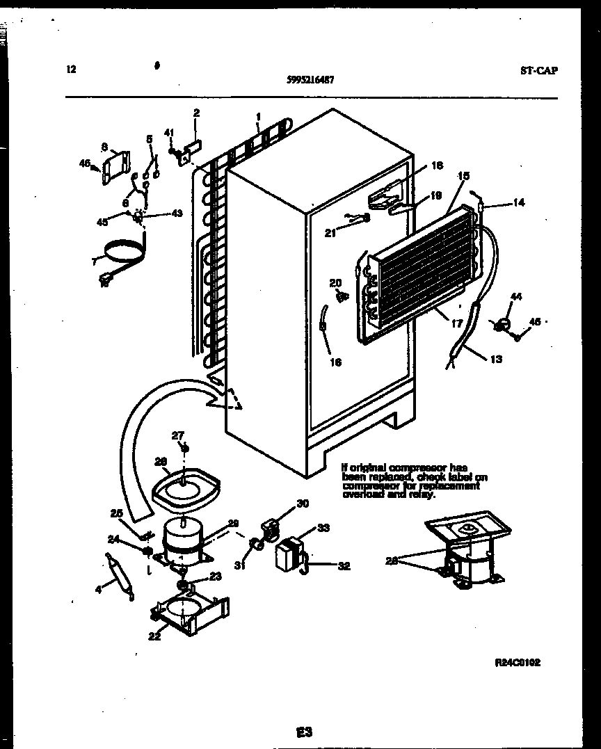 07 - SYSTEM AND AUTOMATIC DEFROST PARTS