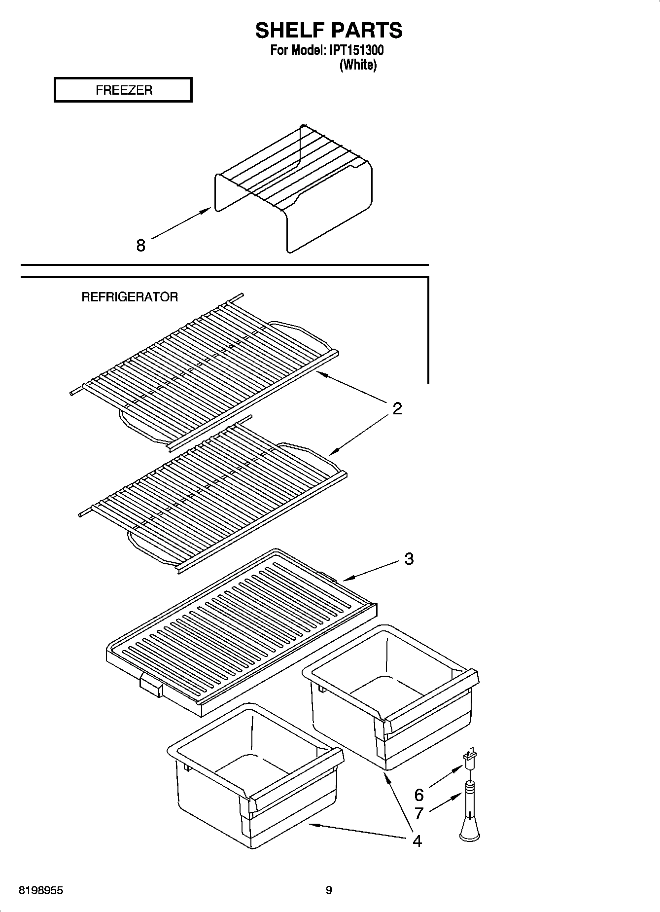 05 - SHELF PARTS, OPTIONAL PARTS