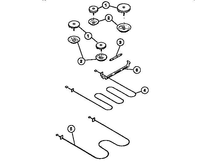 06 - SURFACE UNITS, DRIP PANS, ELEMENTS
