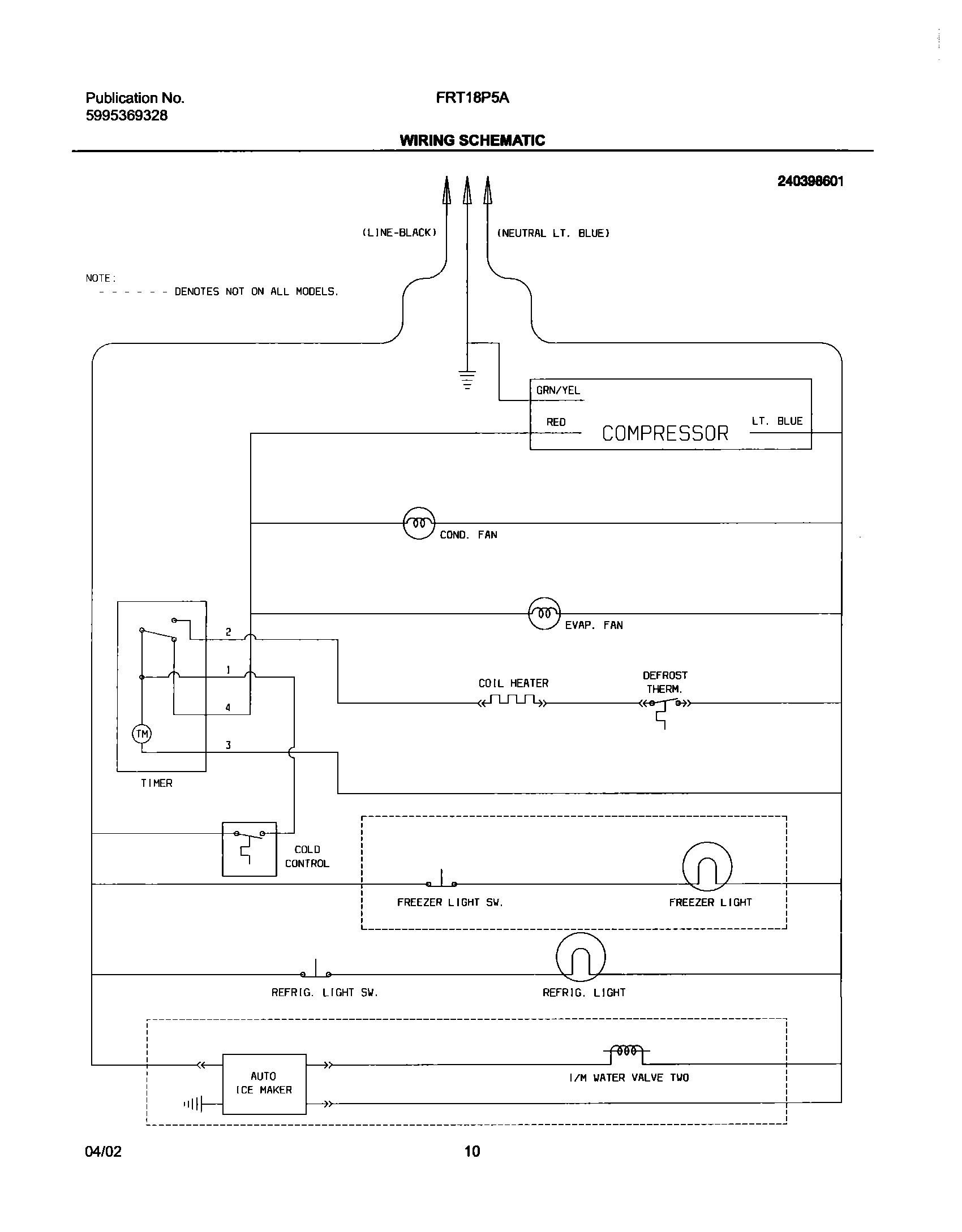 10 - WIRING SCHEMATIC