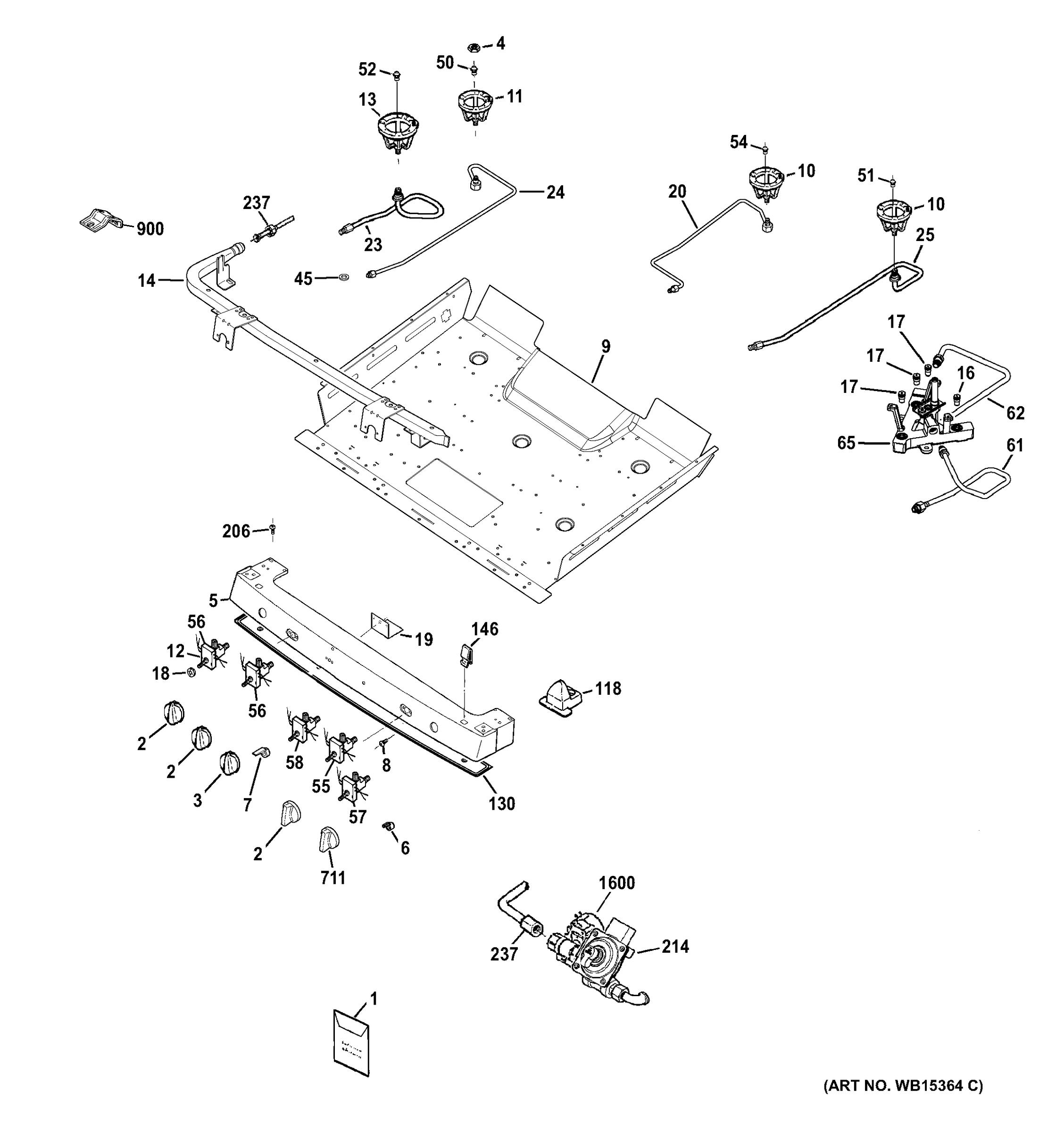 GAS & BURNER PARTS