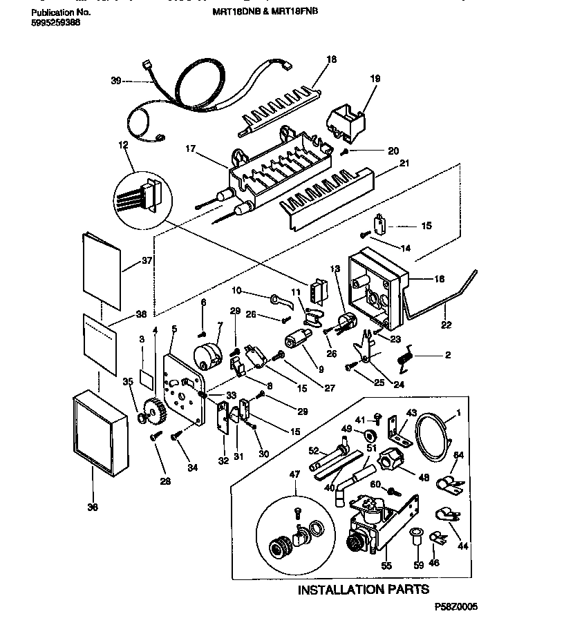 06 - ICE MAKER & INSTALLATION COMPONENTS