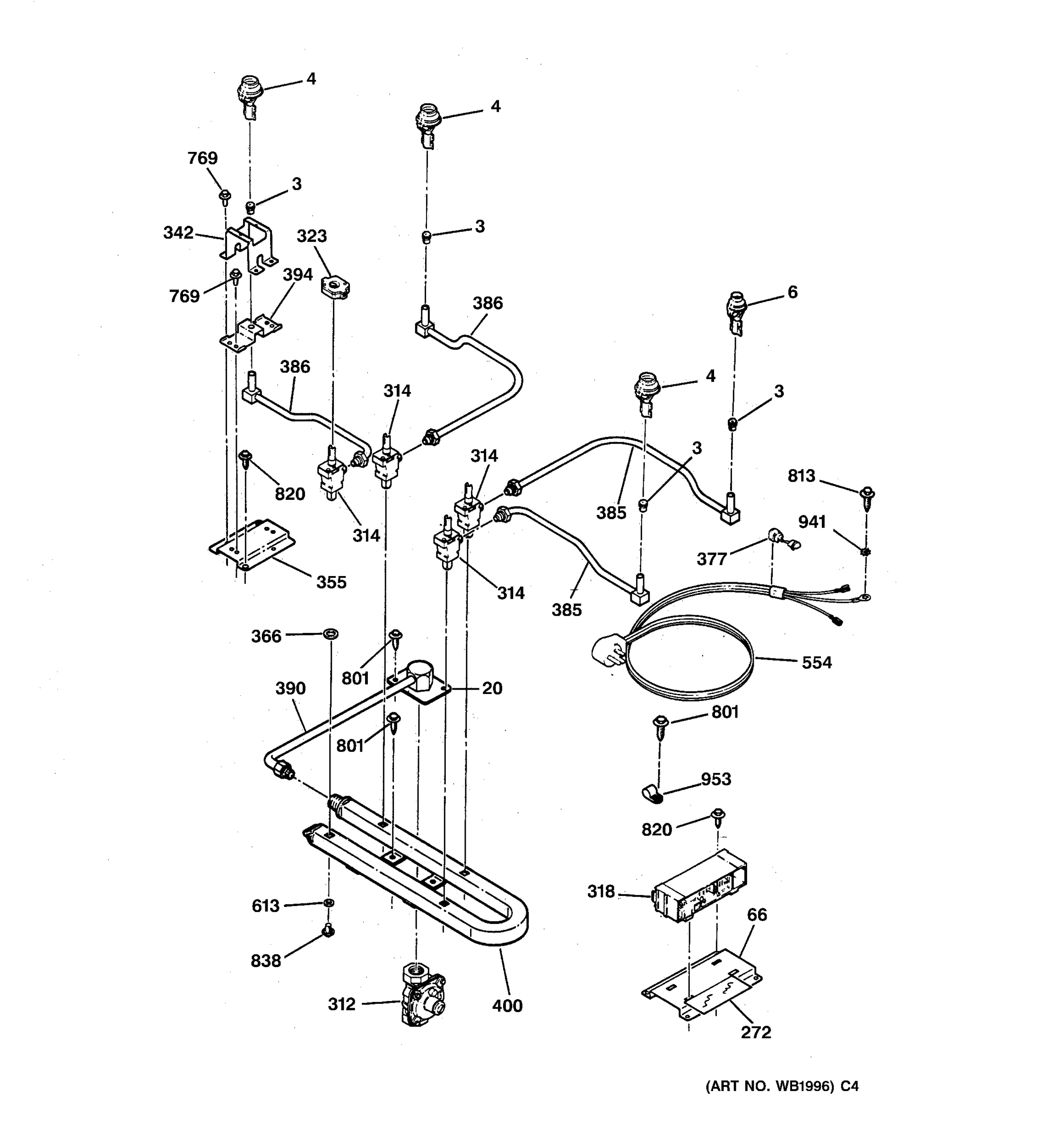 GAS & BURNER PARTS